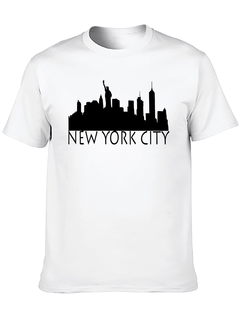 NYC Skyline T-Shirt - Black