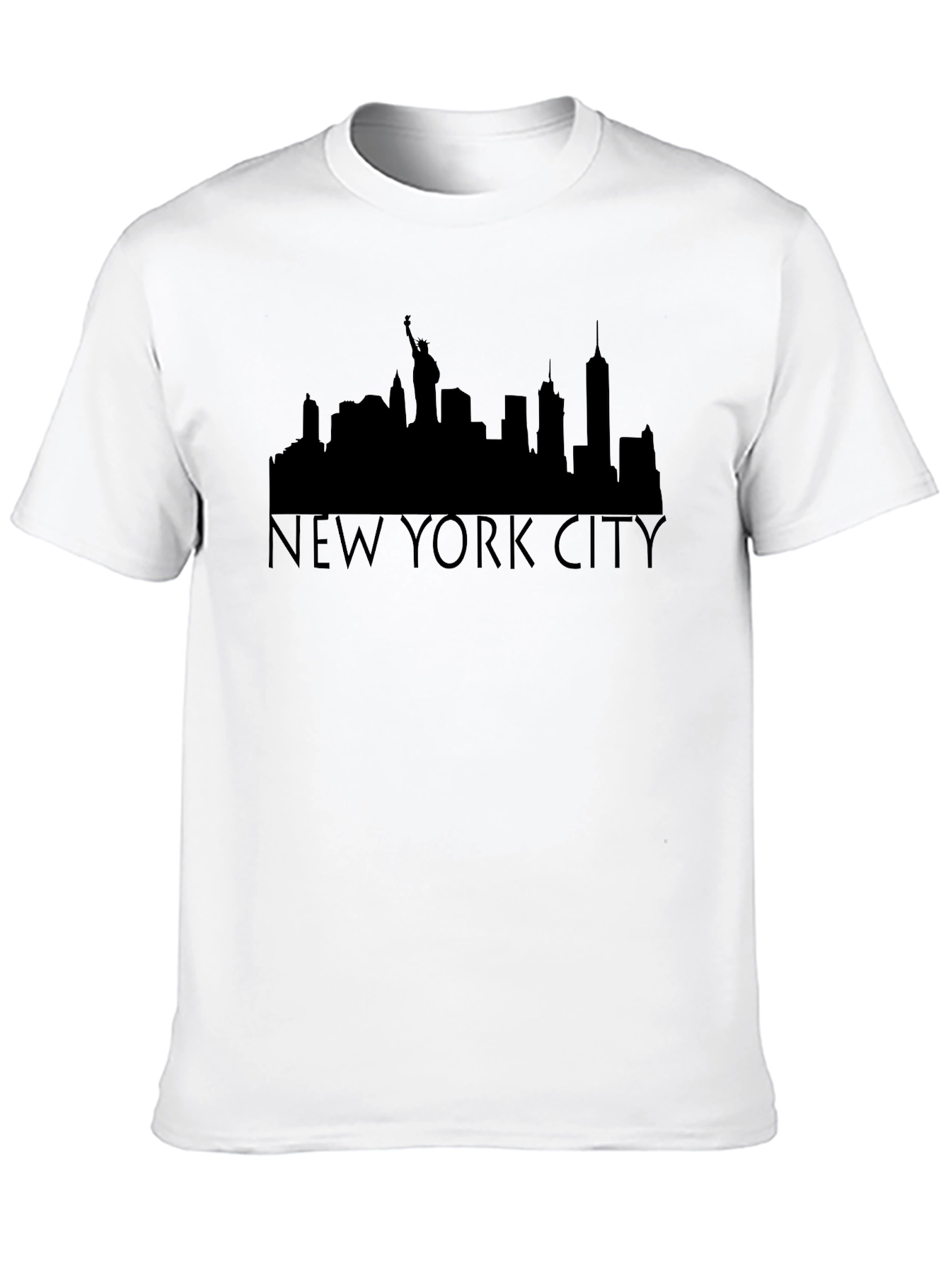 NYC Skyline T-Shirt - Black