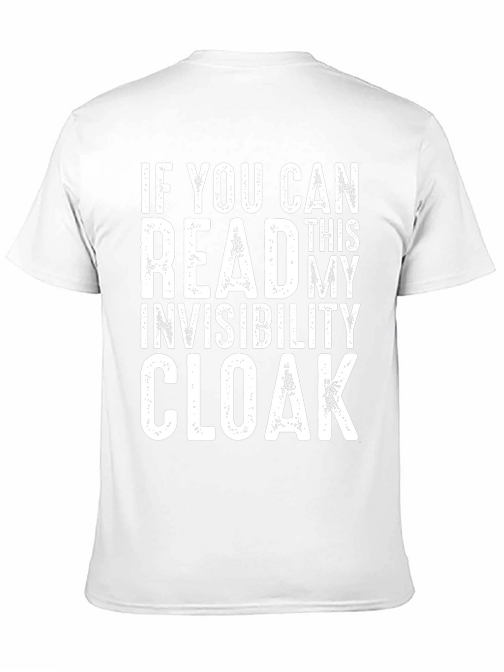 Invisibility Cloak Funny Graphic Tee