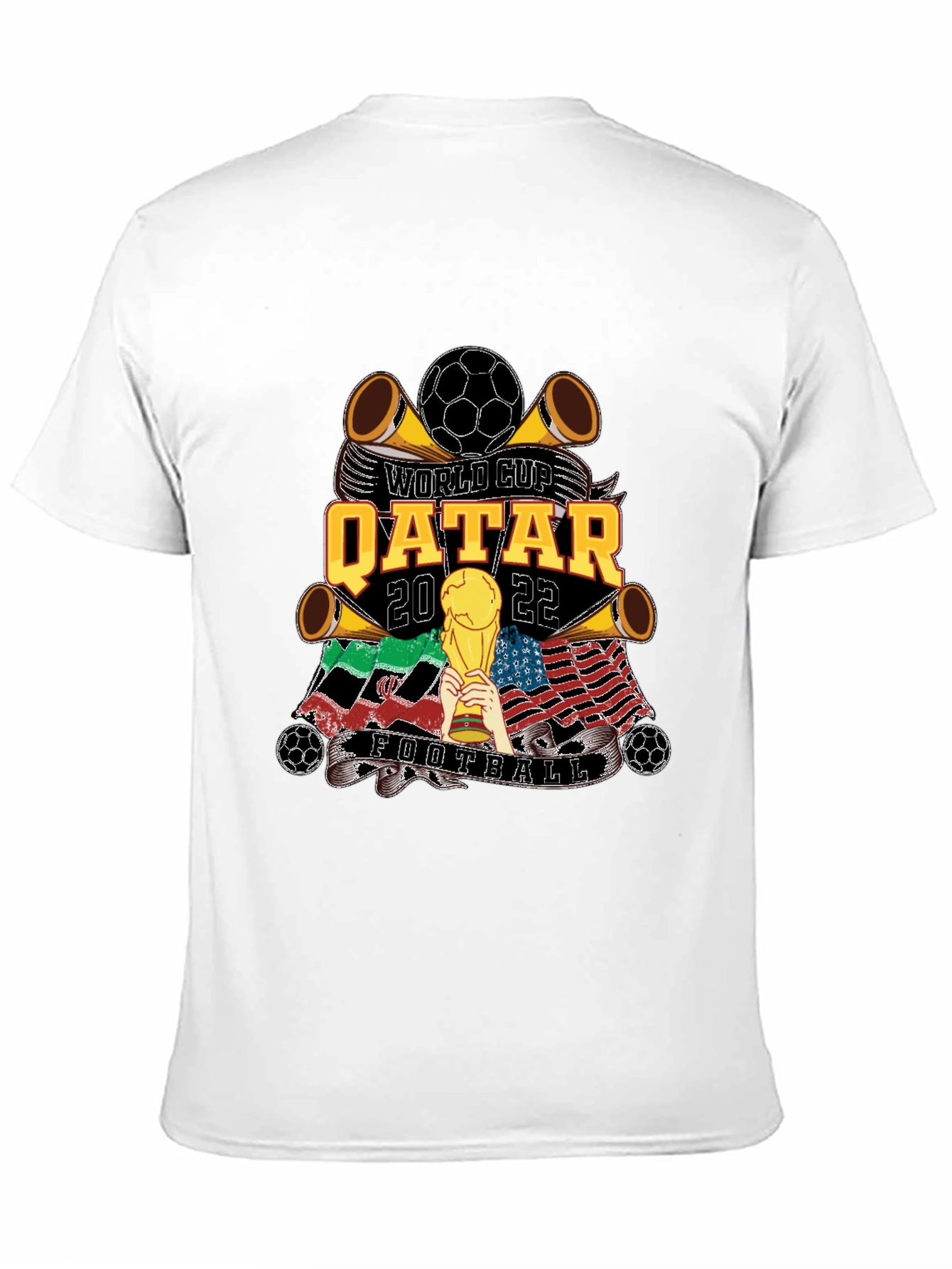 Qatar 2022 World Cup Football T-Shirt
