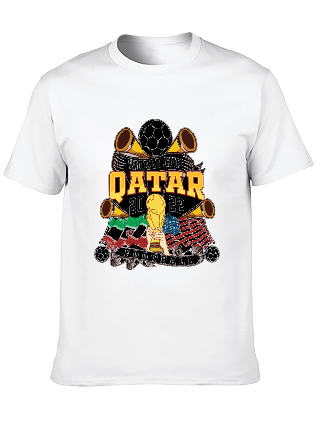Qatar 2022 World Cup Football T-Shirt
