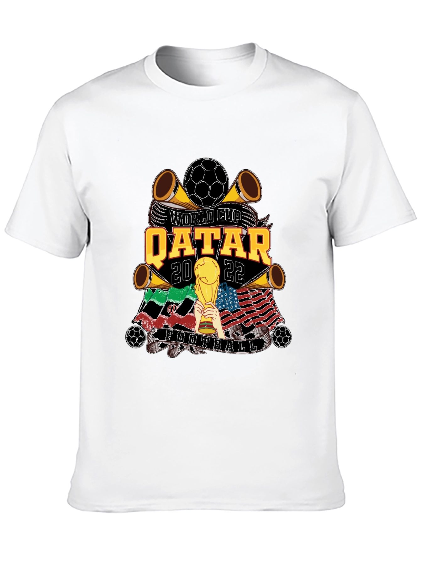 Qatar 2022 World Cup Football T-Shirt