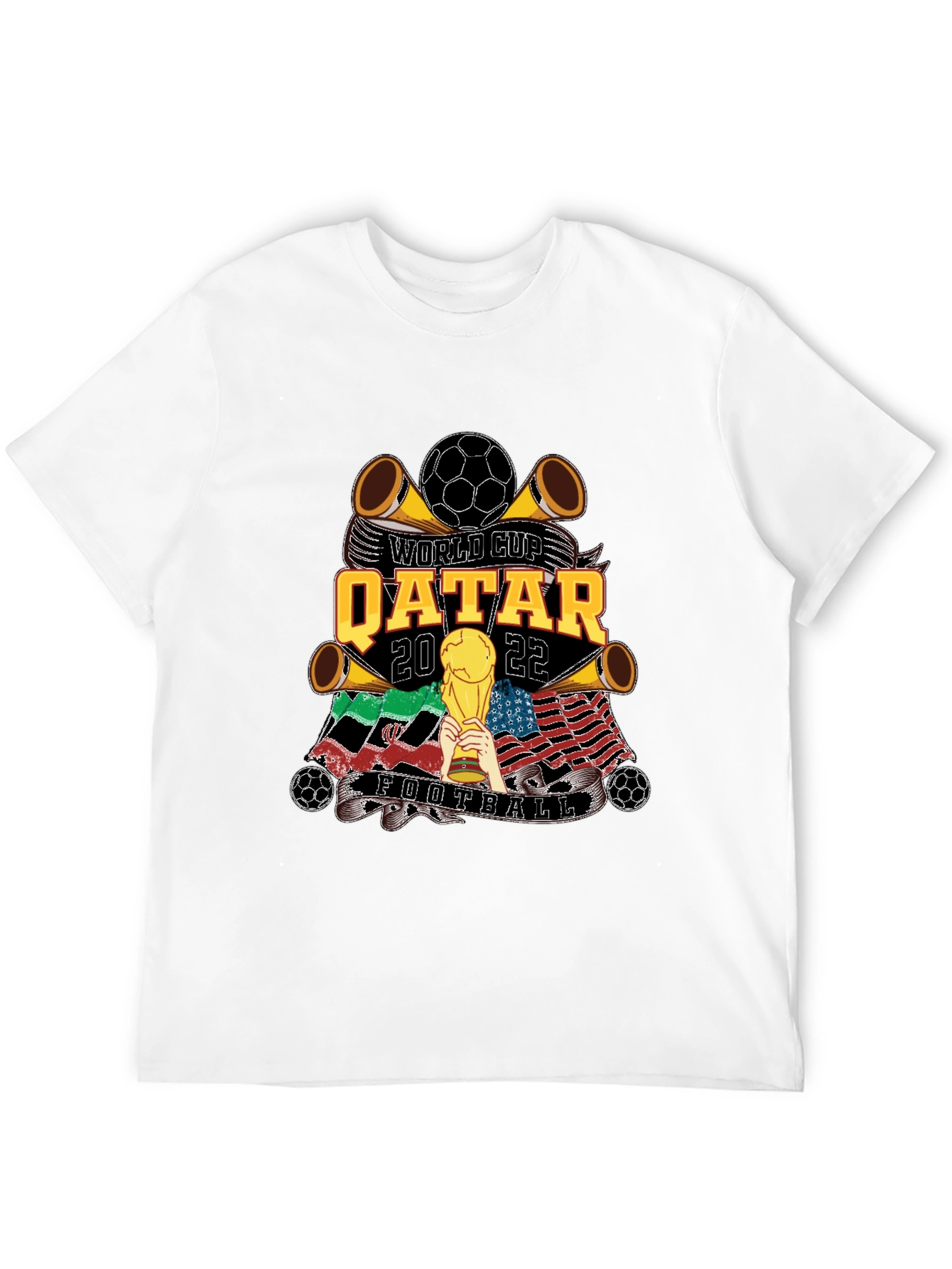Qatar 2022 World Cup Football T-Shirt