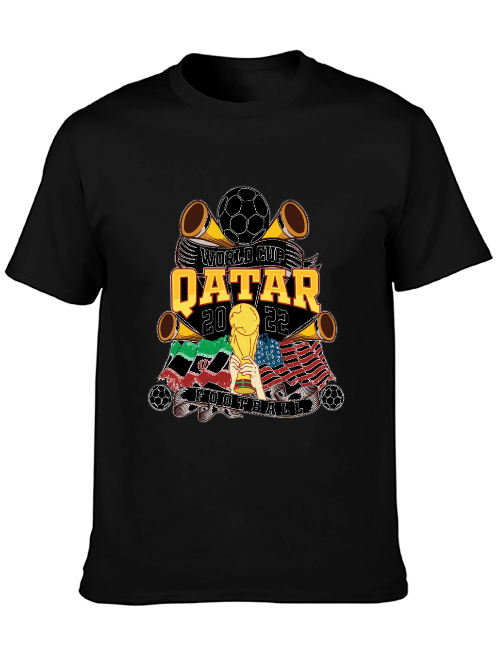 Qatar 2022 World Cup Football T-Shirt