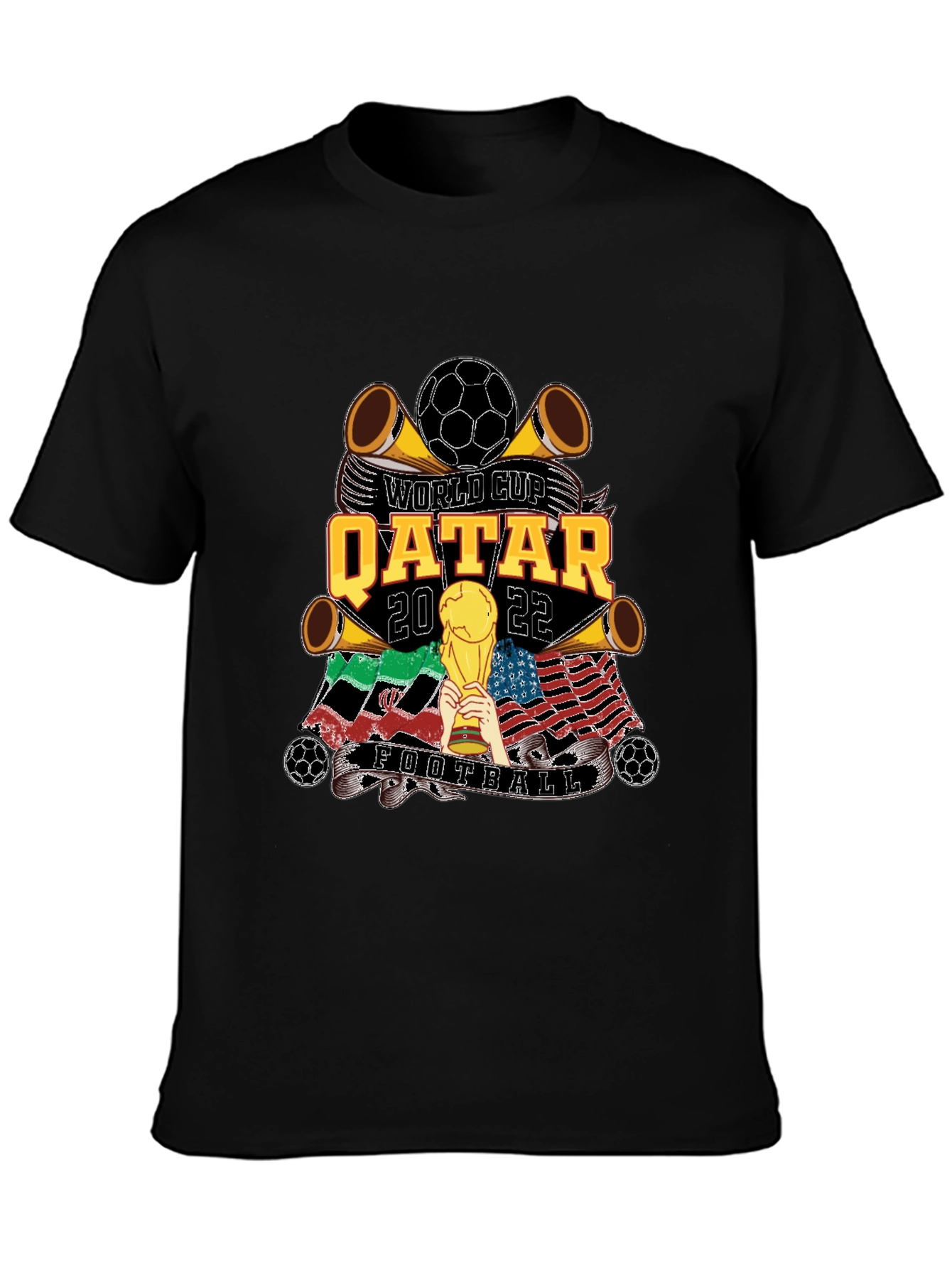 Qatar 2022 World Cup Football T-Shirt
