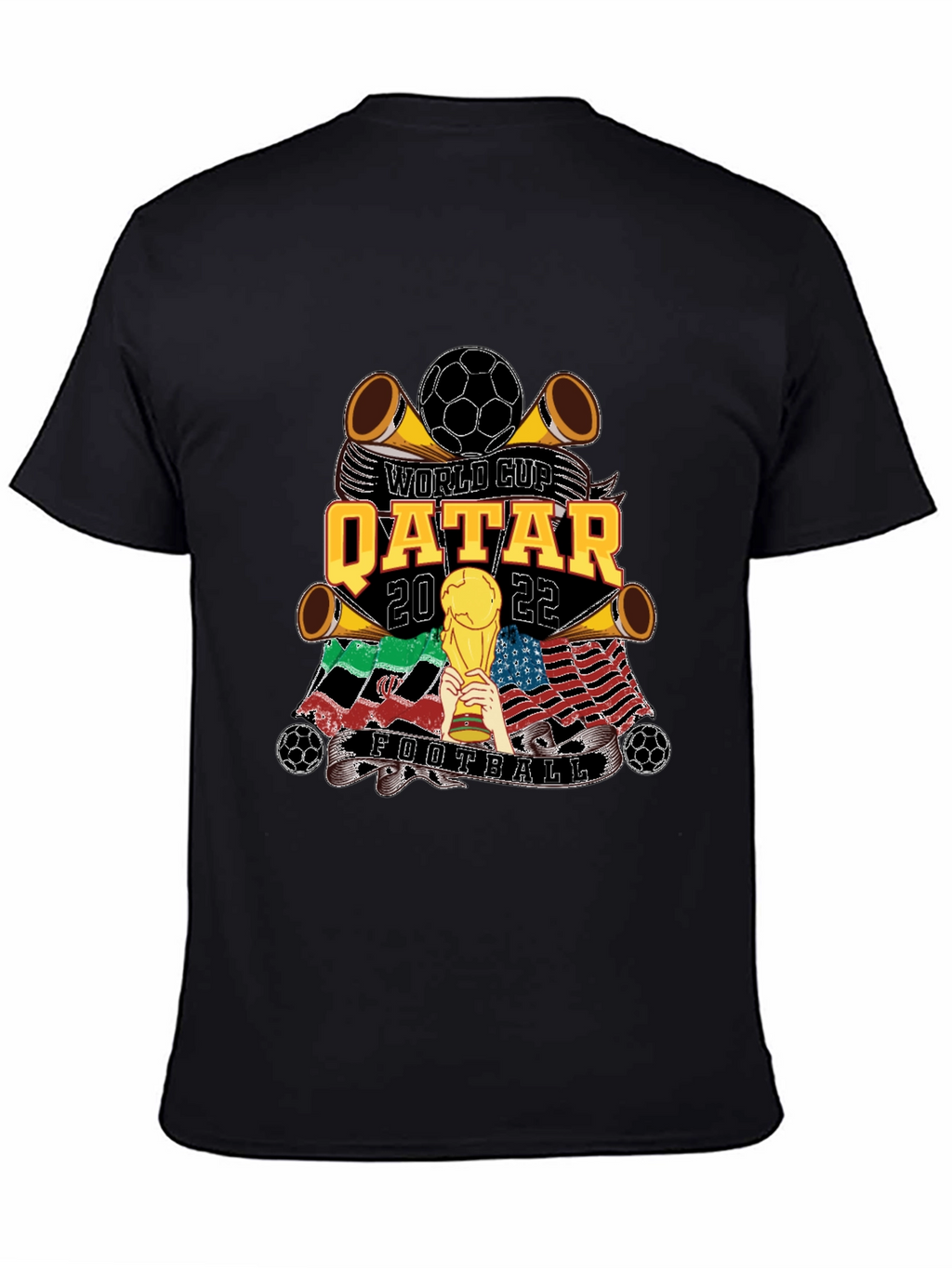 Qatar 2022 World Cup Football T-Shirt