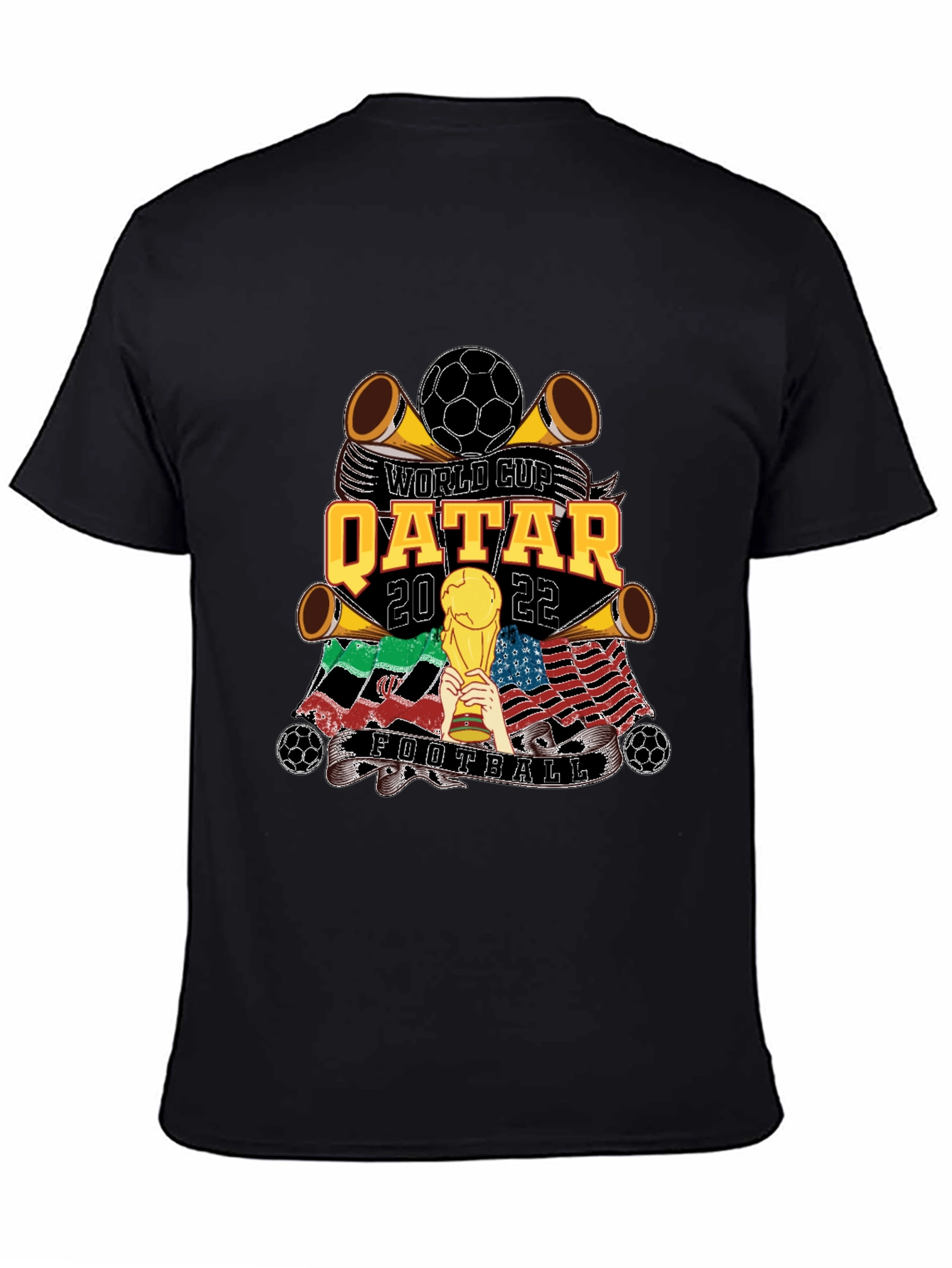 Qatar 2022 World Cup Football T-Shirt