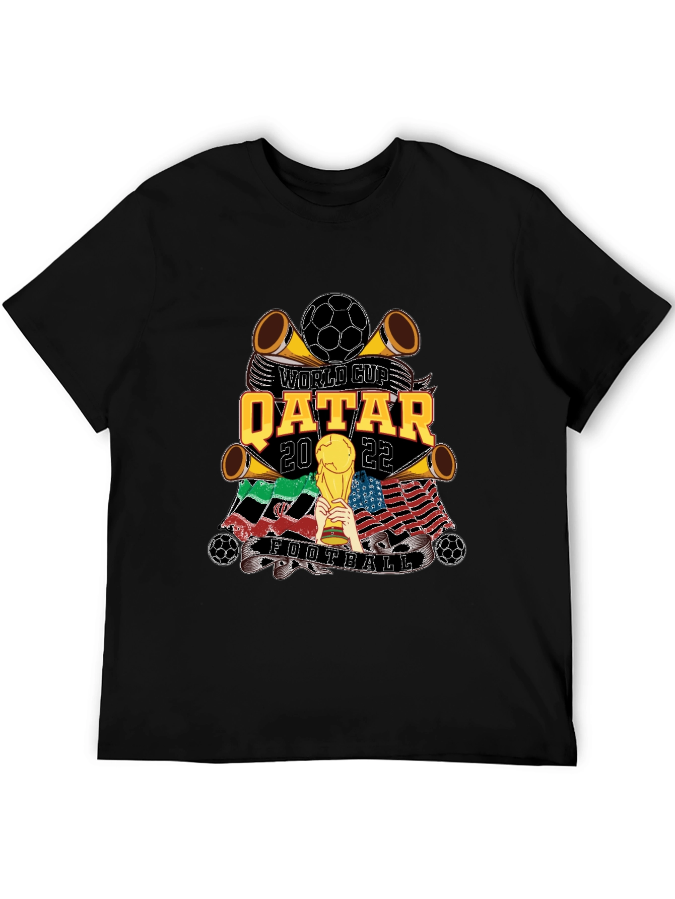 Qatar 2022 World Cup Football T-Shirt