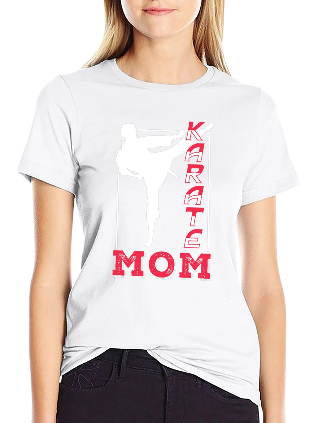 Karate Mom T-Shirt Martial Arts Tee