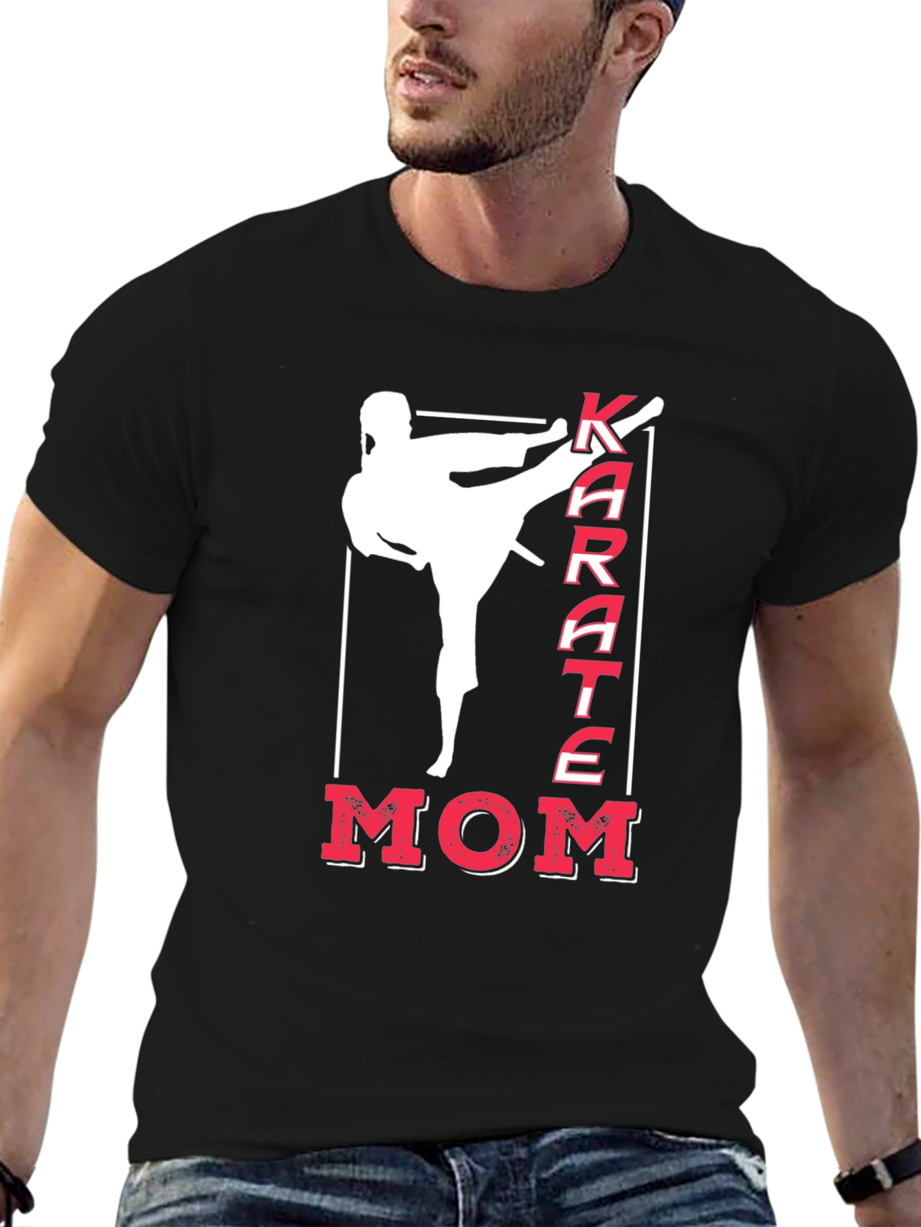 Karate Mom T-Shirt Martial Arts Tee