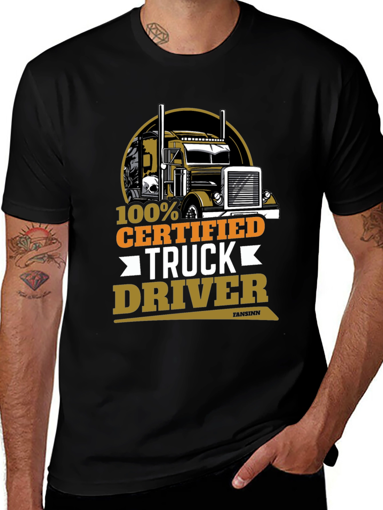 Certified Truck Driver Graphic Tee