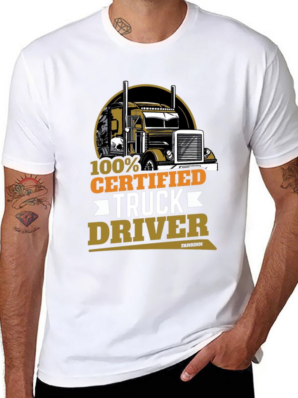 Certified Truck Driver Graphic Tee