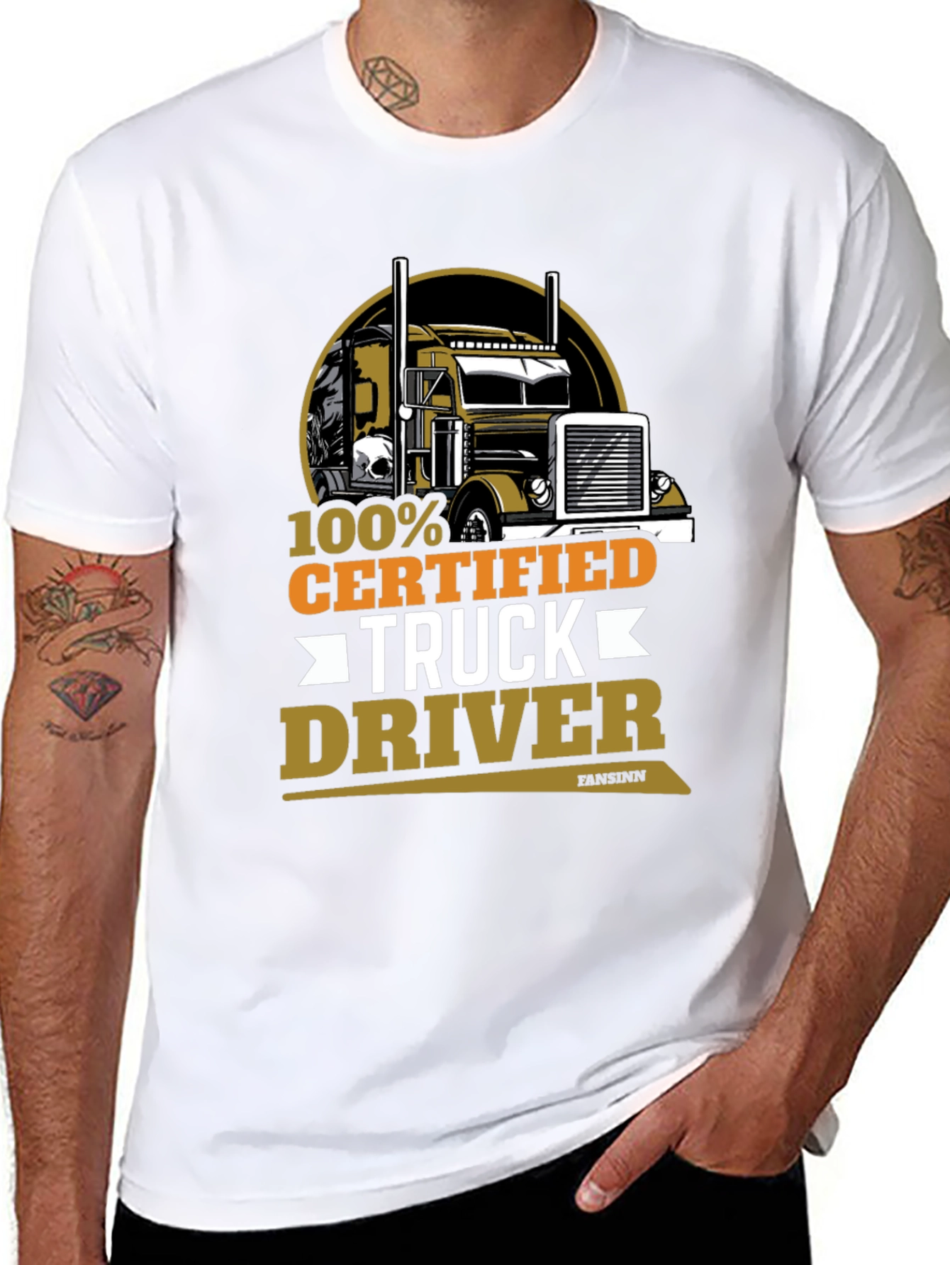 Certified Truck Driver Graphic Tee