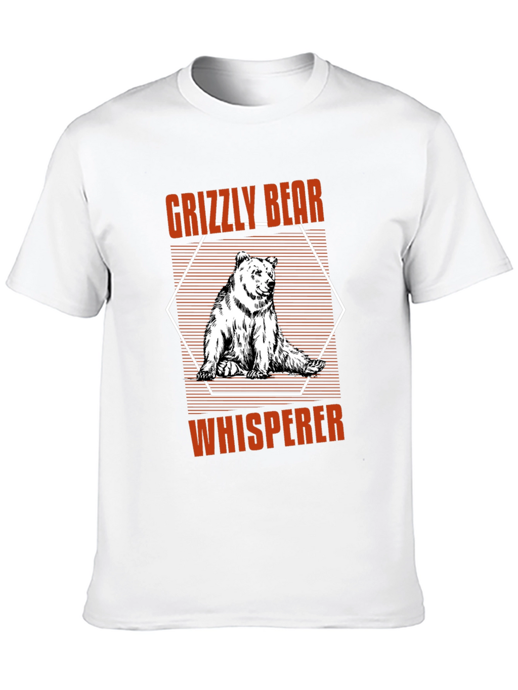 Grizzly Bear Whisperer Black Graphic Tee