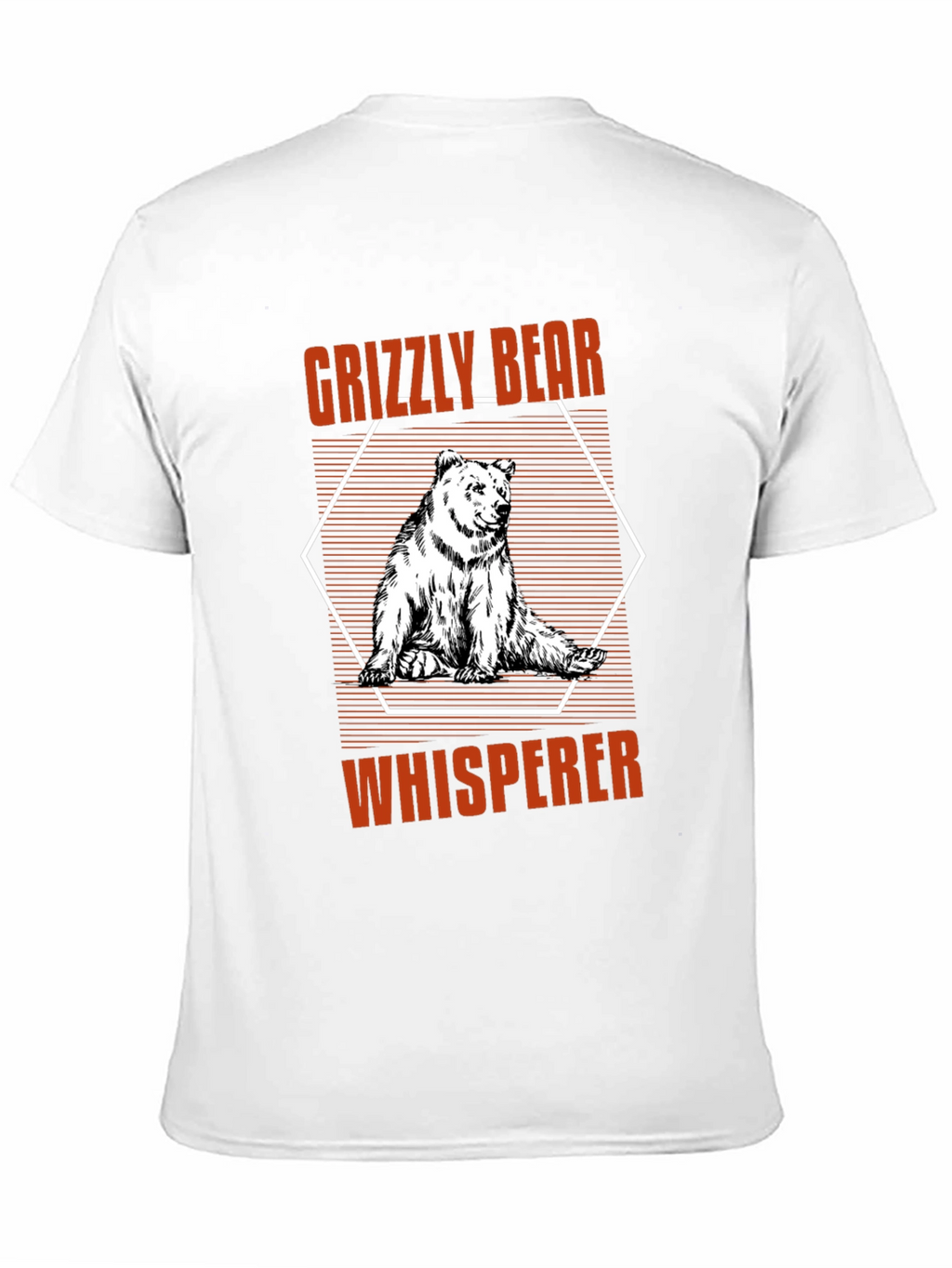 Grizzly Bear Whisperer Black Graphic Tee