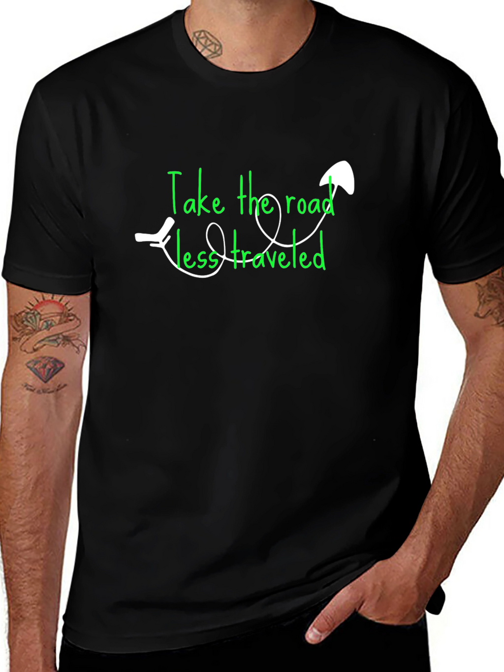 Take the Road Less Traveled Tee
