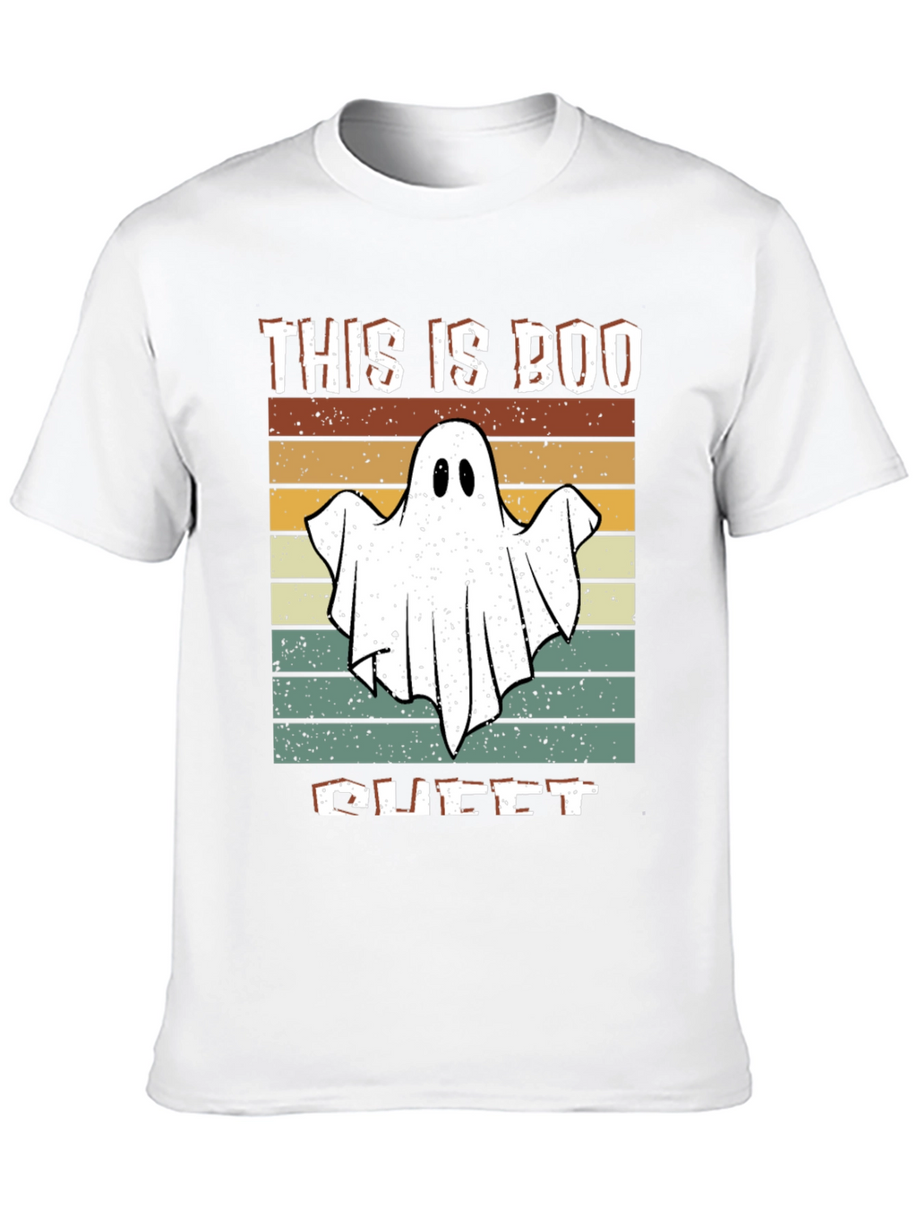 This is Boo Sheet T-Shirt Funny Halloween Ghost Tee