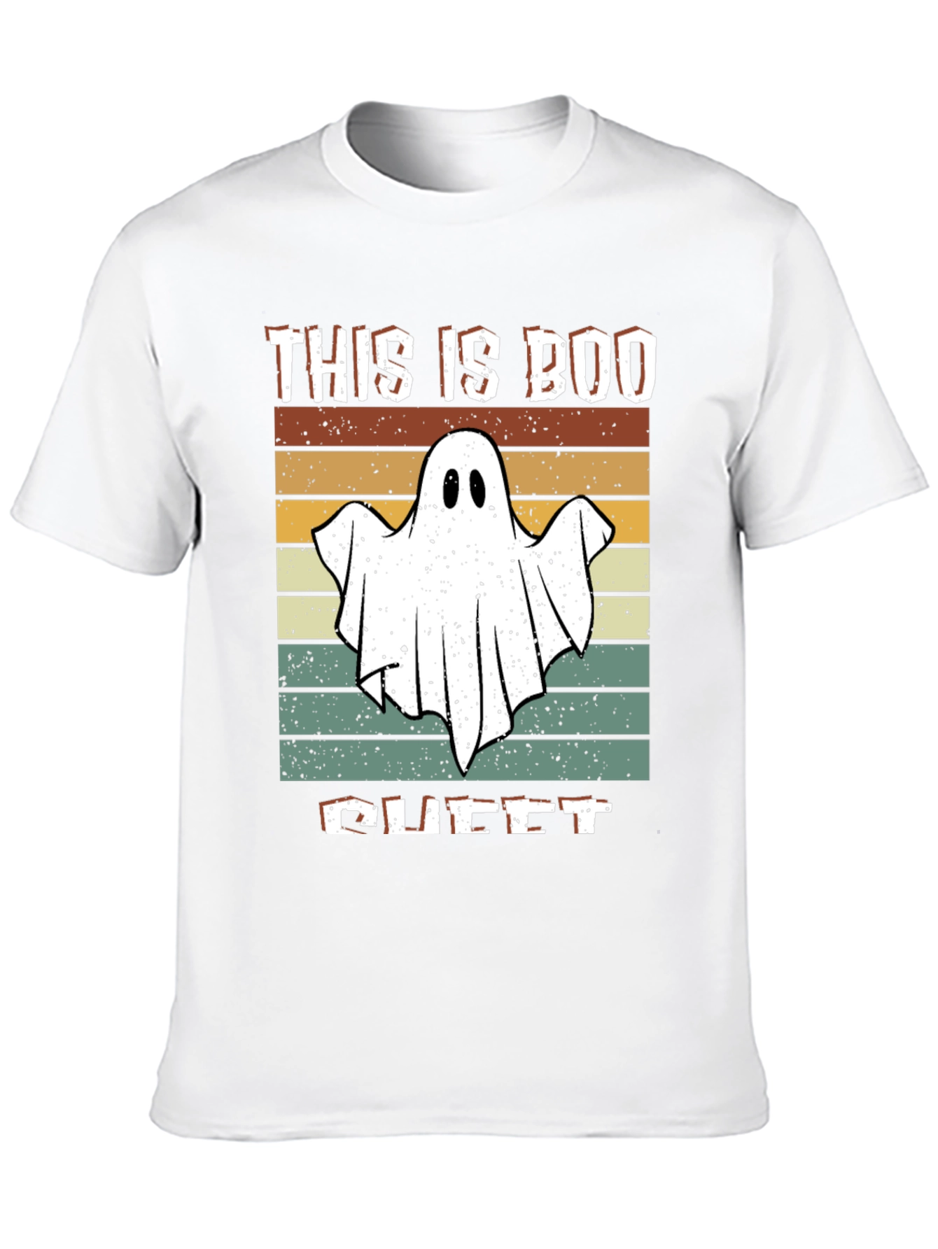 This is Boo Sheet T-Shirt Funny Halloween Ghost Tee