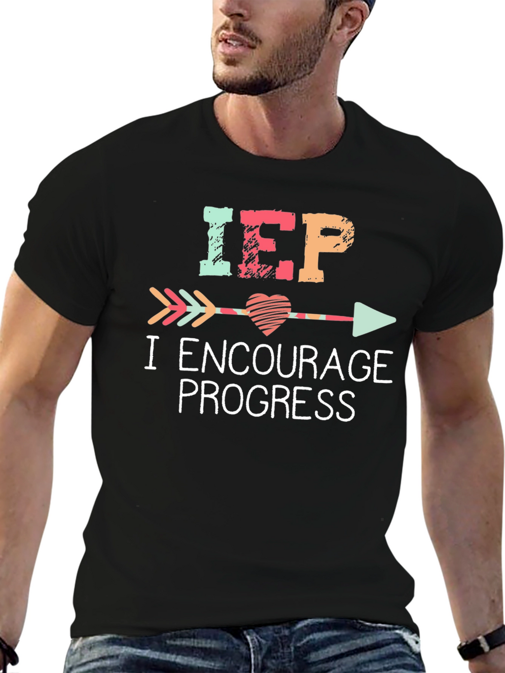 IEP Encourage Progress Graphic T-Shirt