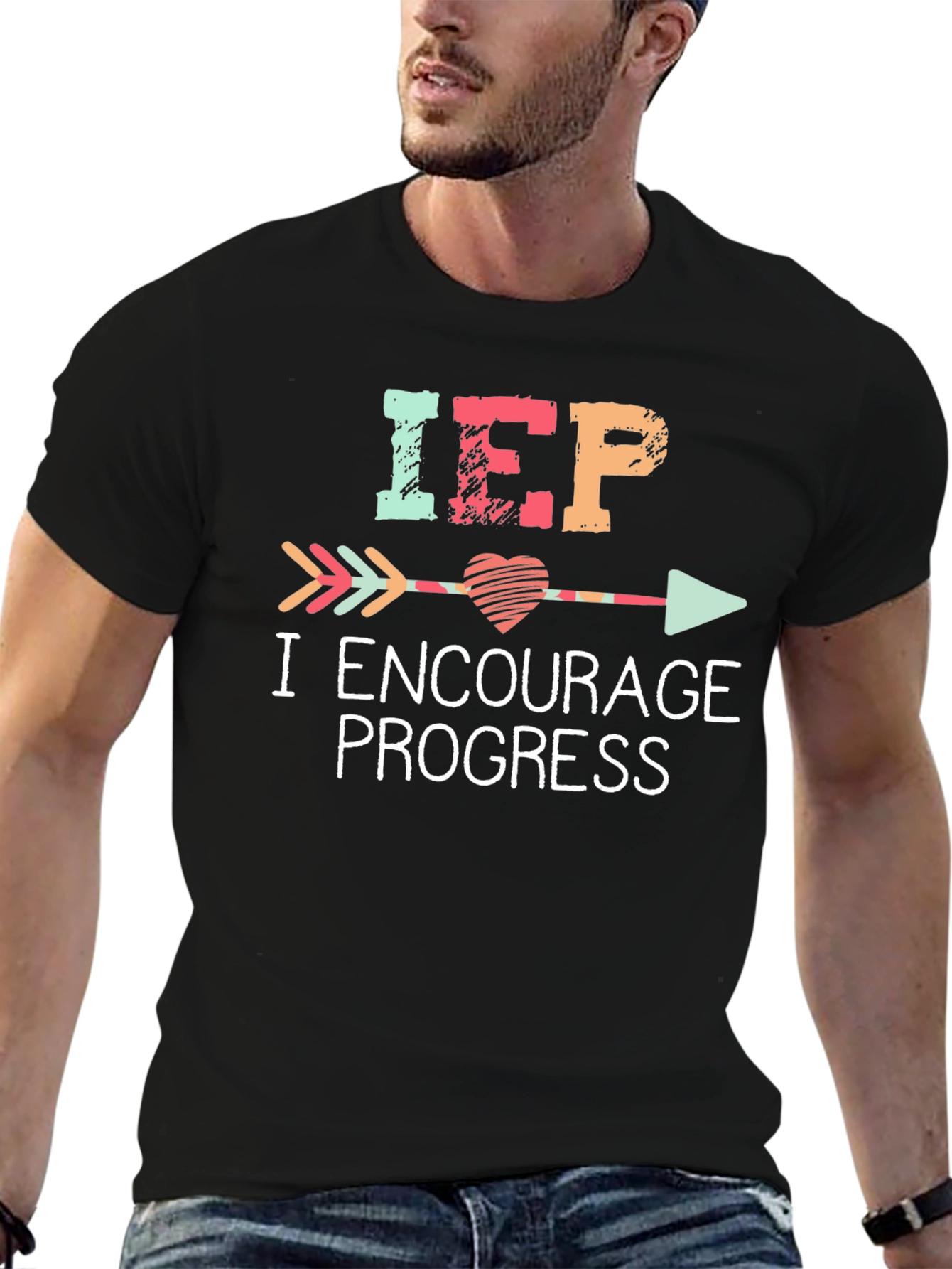IEP Encourage Progress Graphic T-Shirt