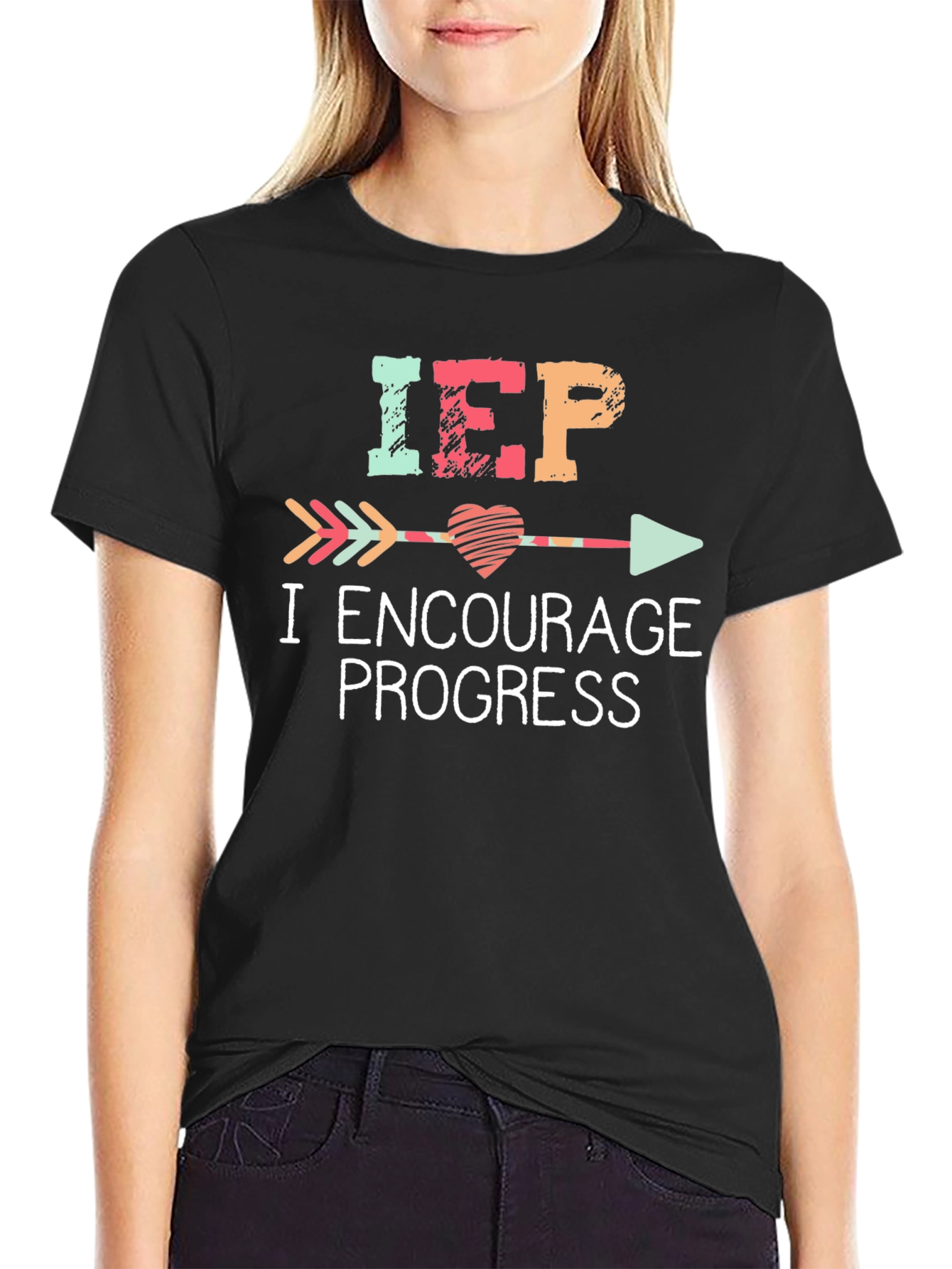IEP Encourage Progress Graphic T-Shirt