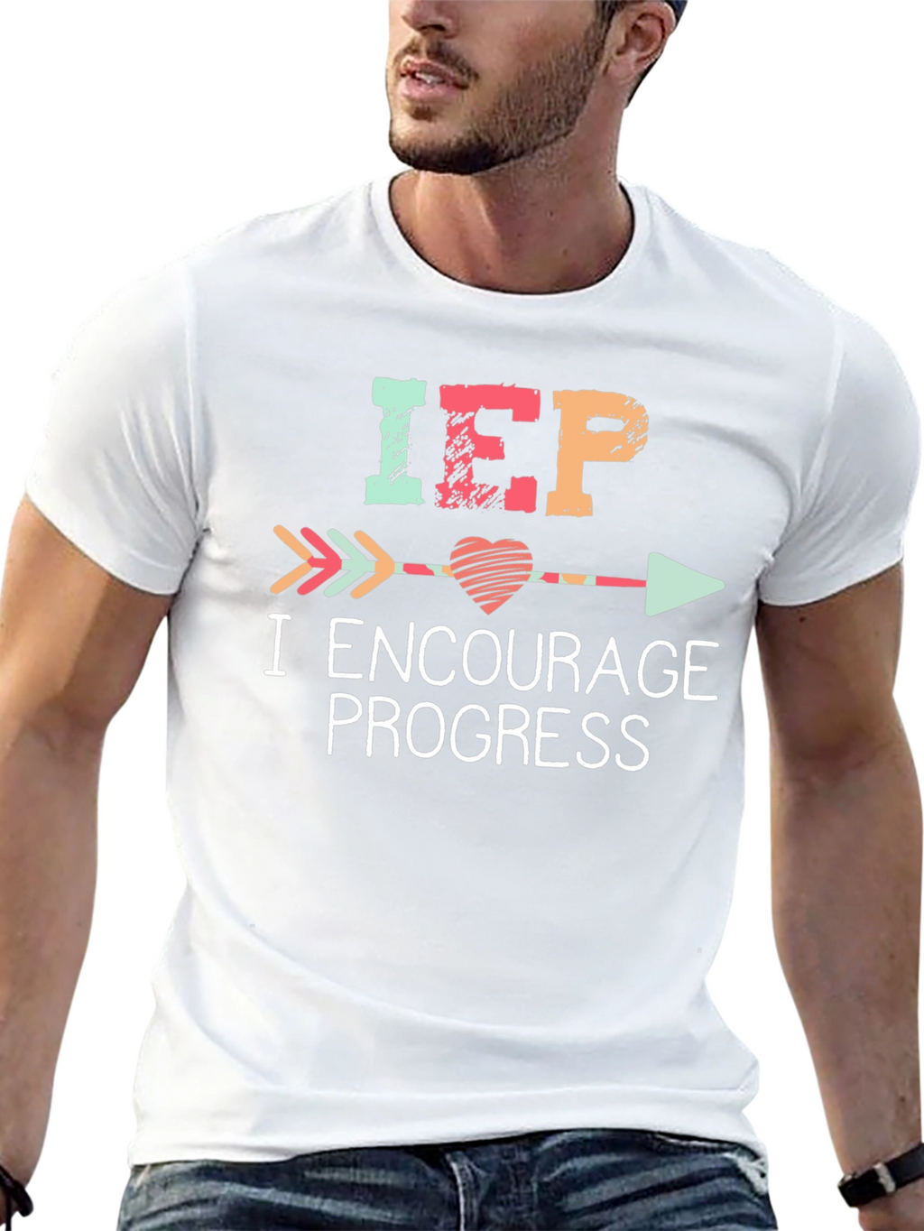 IEP Encourage Progress Graphic T-Shirt