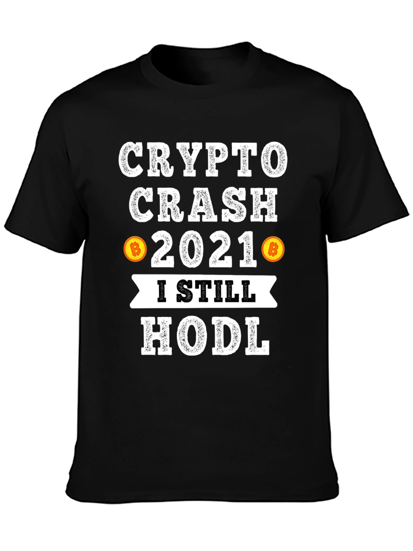 Crypto Crash 2021 HODL T-Shirt