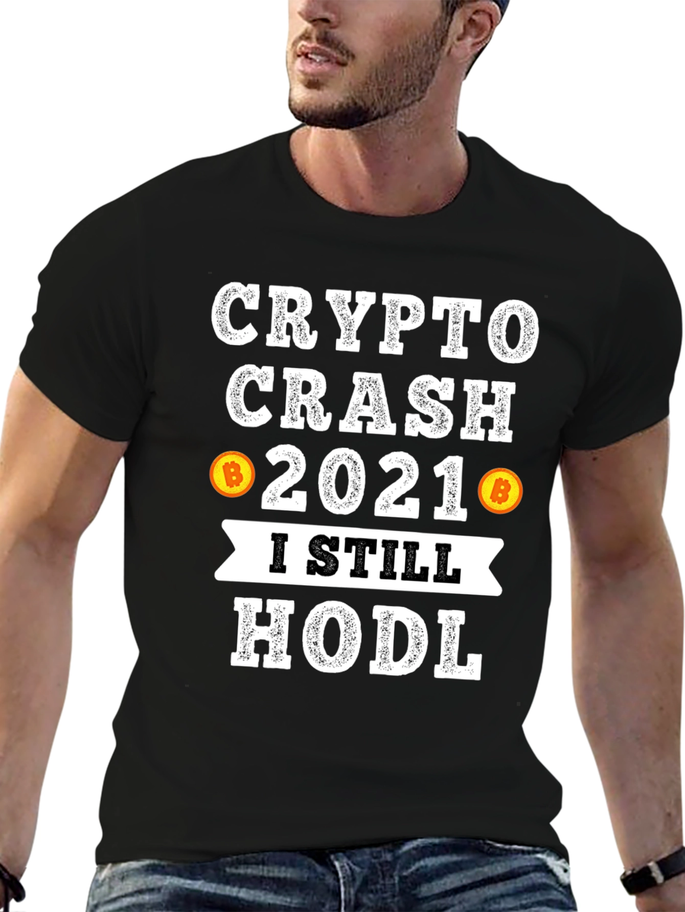 Crypto Crash 2021 HODL T-Shirt