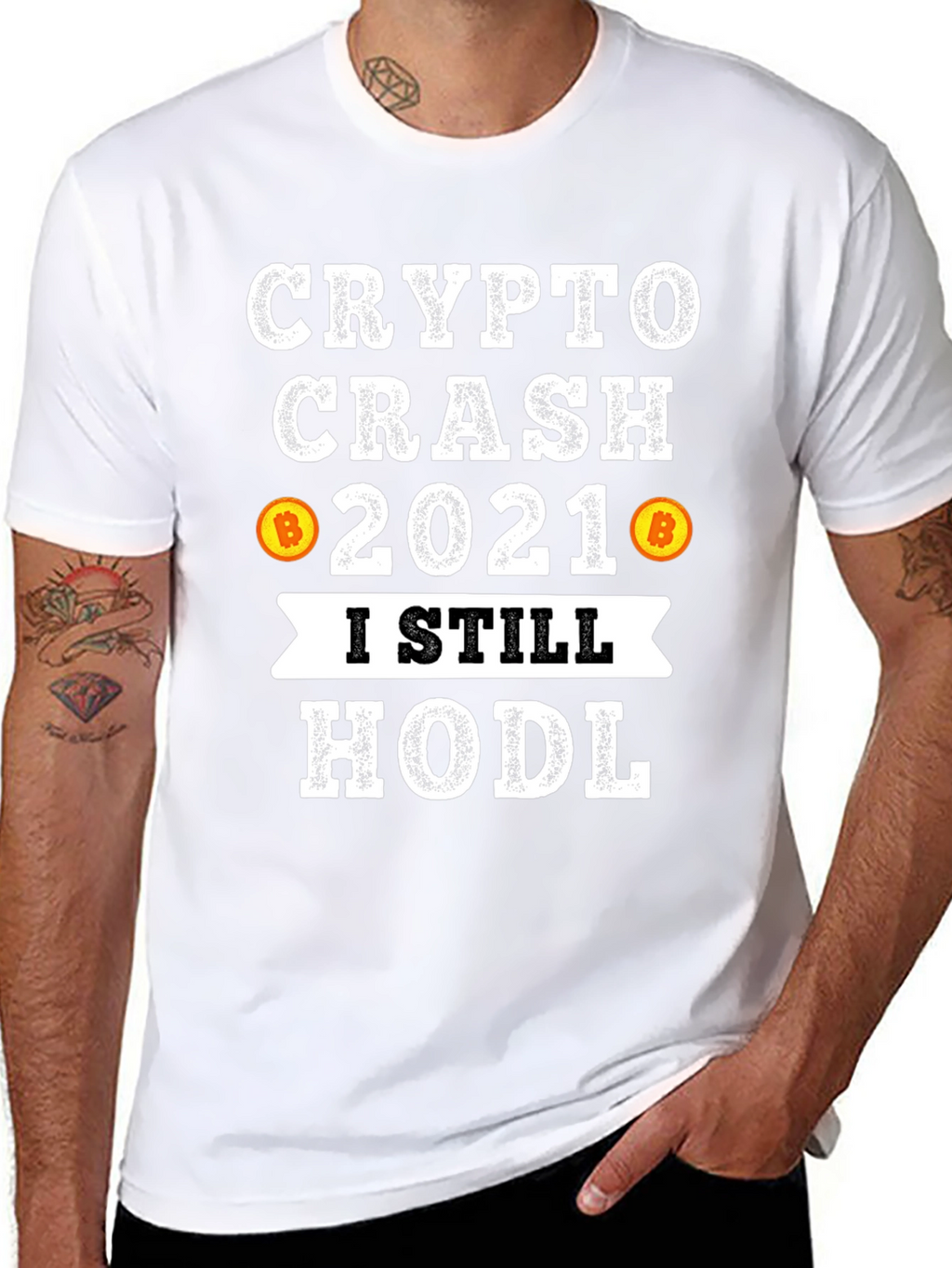 Crypto Crash 2021 HODL T-Shirt