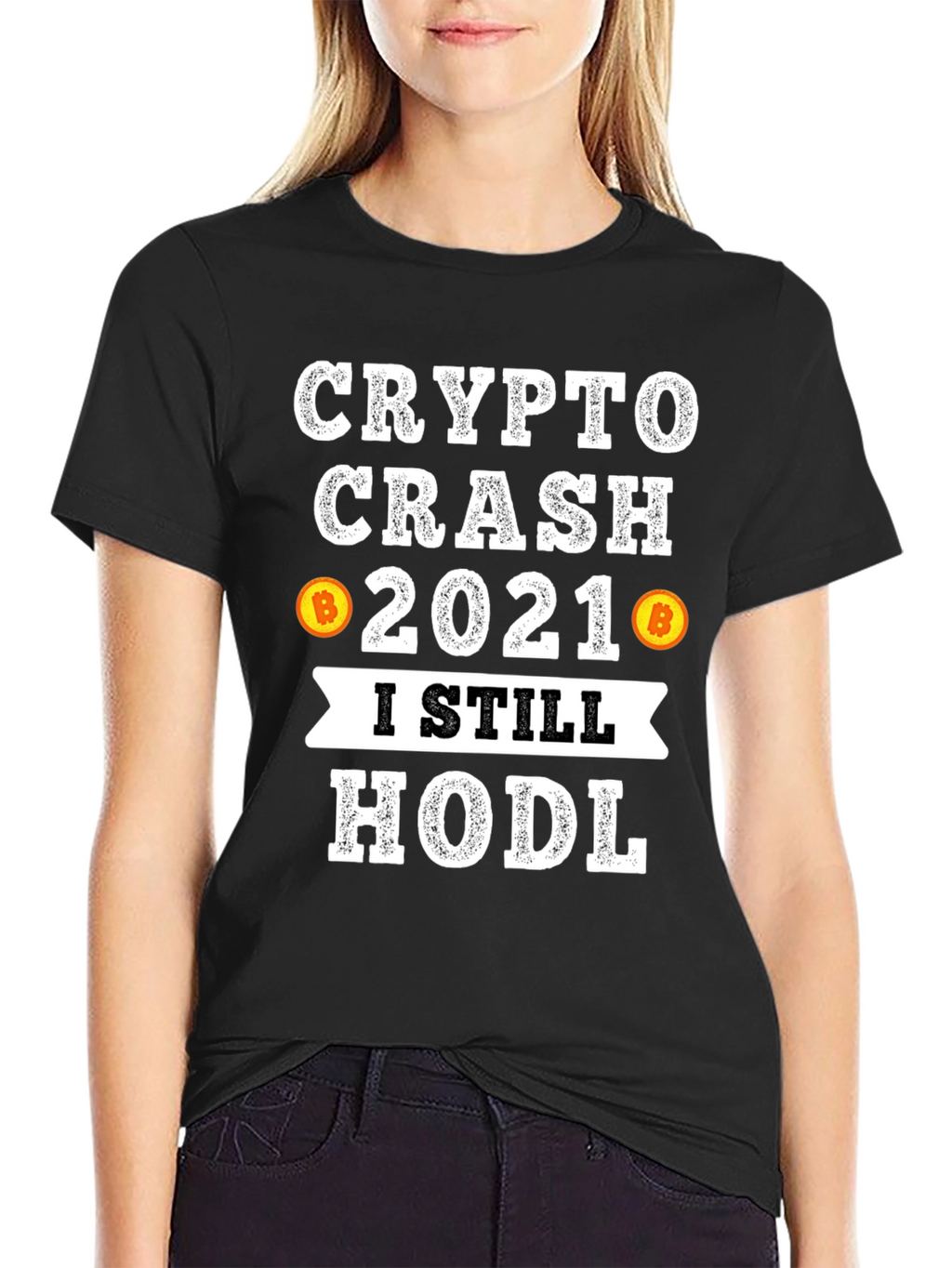 Crypto Crash 2021 HODL T-Shirt