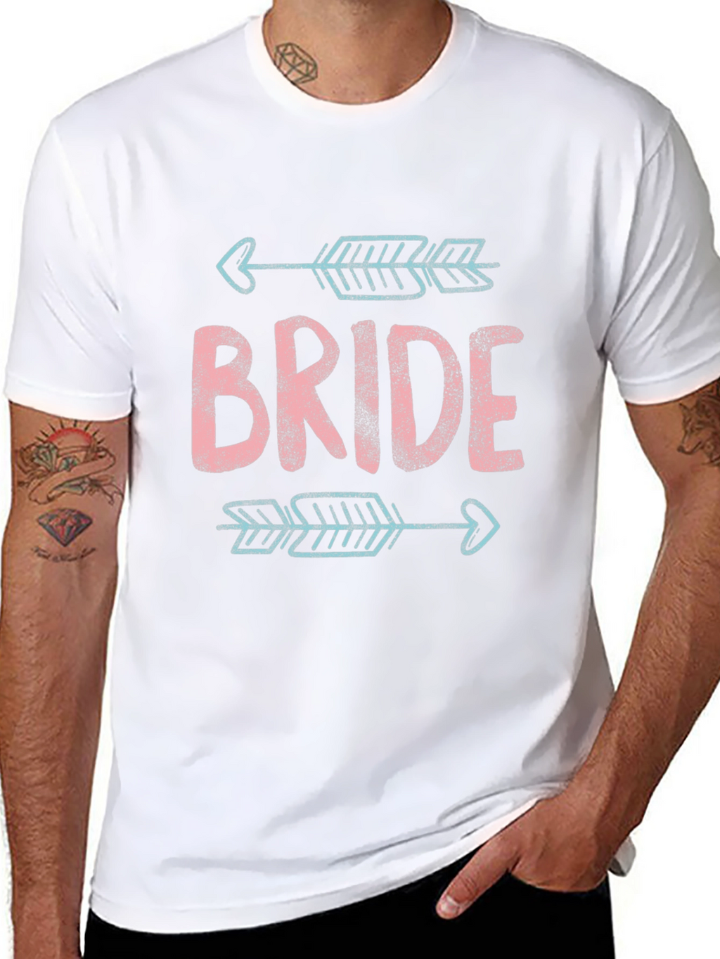 Bride Arrow Graphic Tee - Bachelorette Party Shirt
