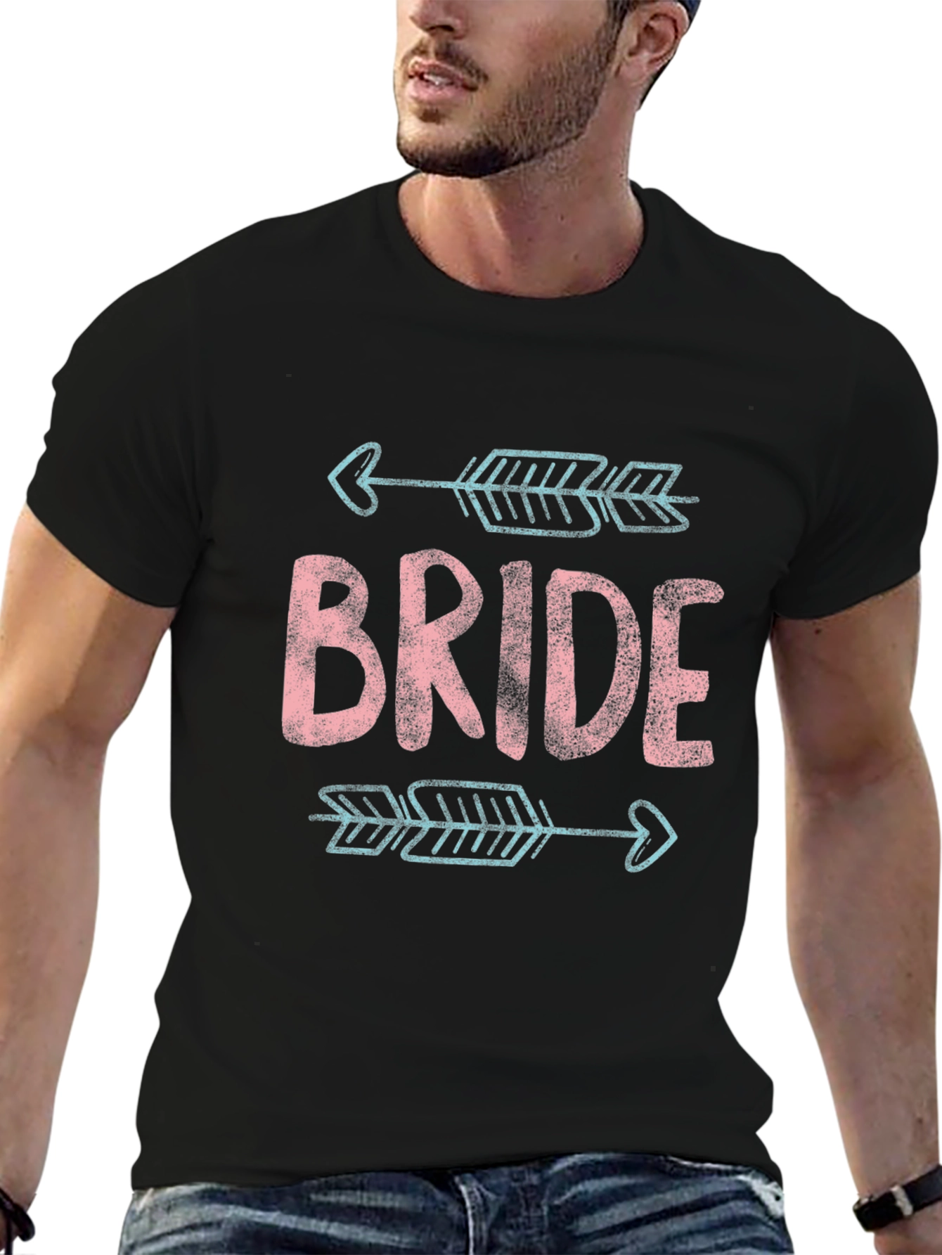 Bride Arrow Graphic Tee - Bachelorette Party Shirt
