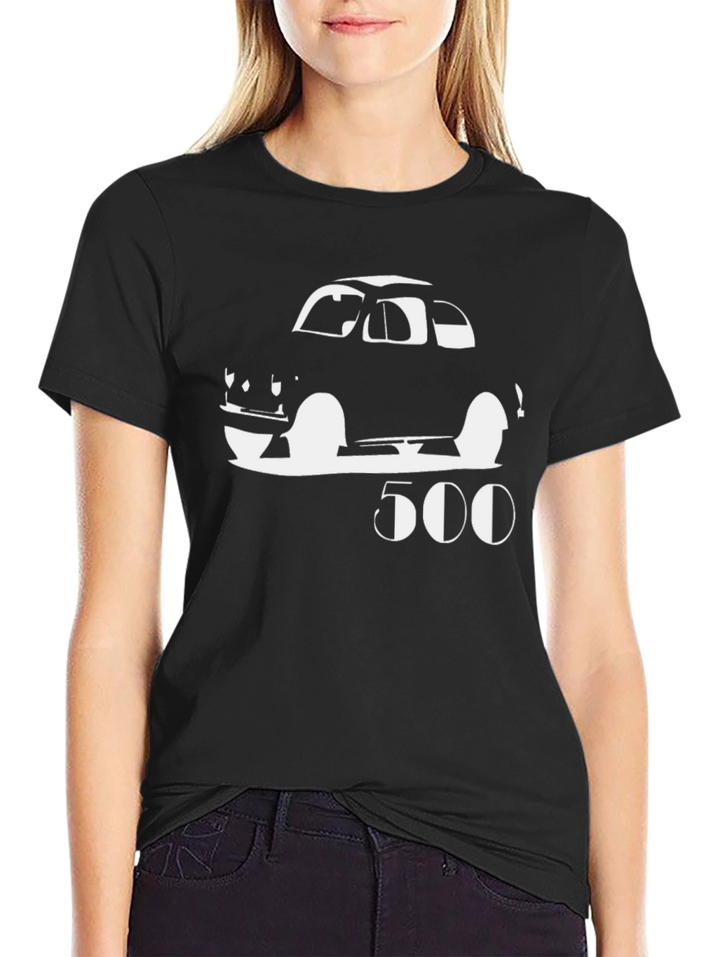 Classic Car 500 Graphic Tee - Black