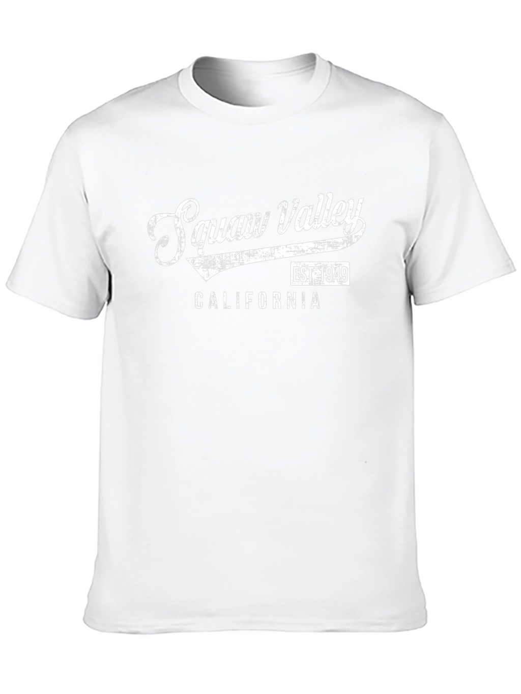 Squaw Valley California Est. 1949 Black Graphic Tee