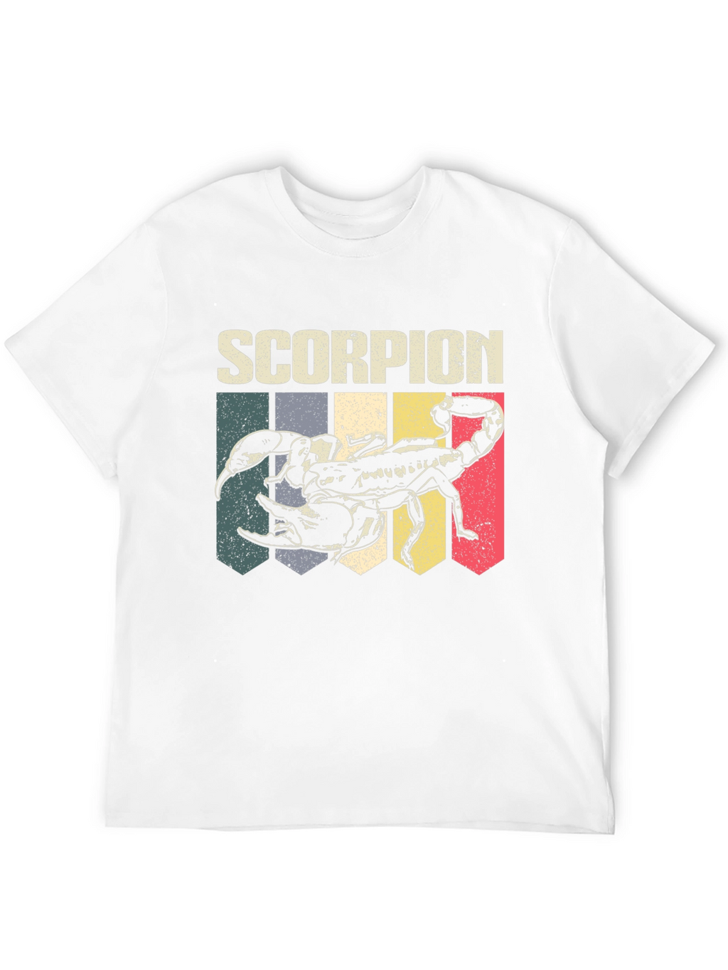 Retro Scorpion Graphic Tee - Black
