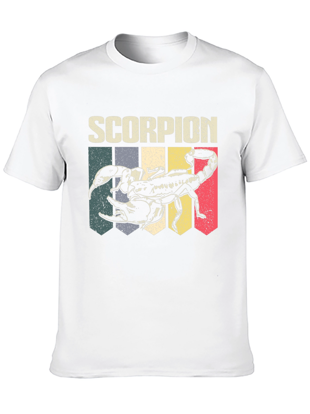 Retro Scorpion Graphic Tee - Black