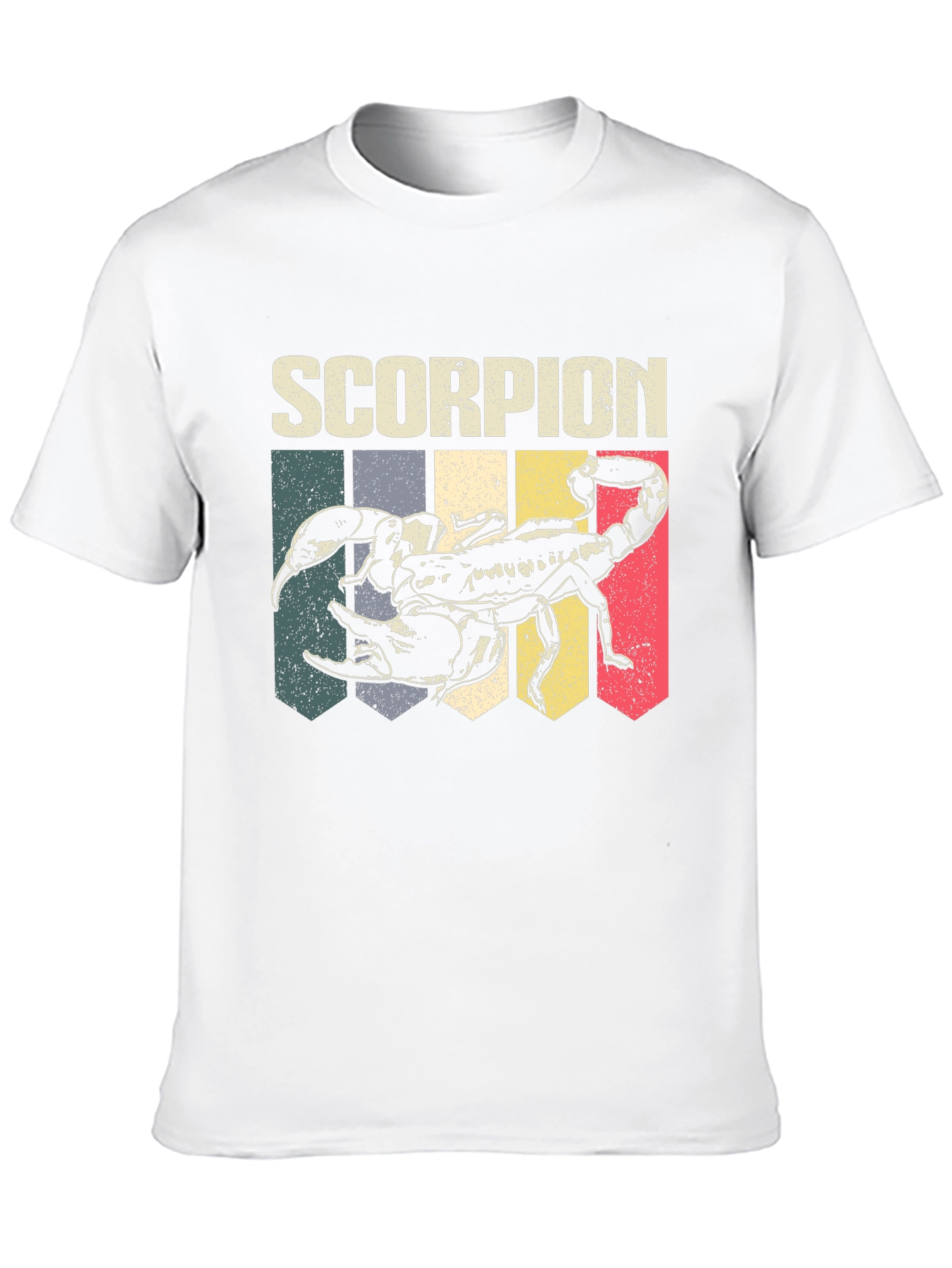 Retro Scorpion Graphic Tee - Black