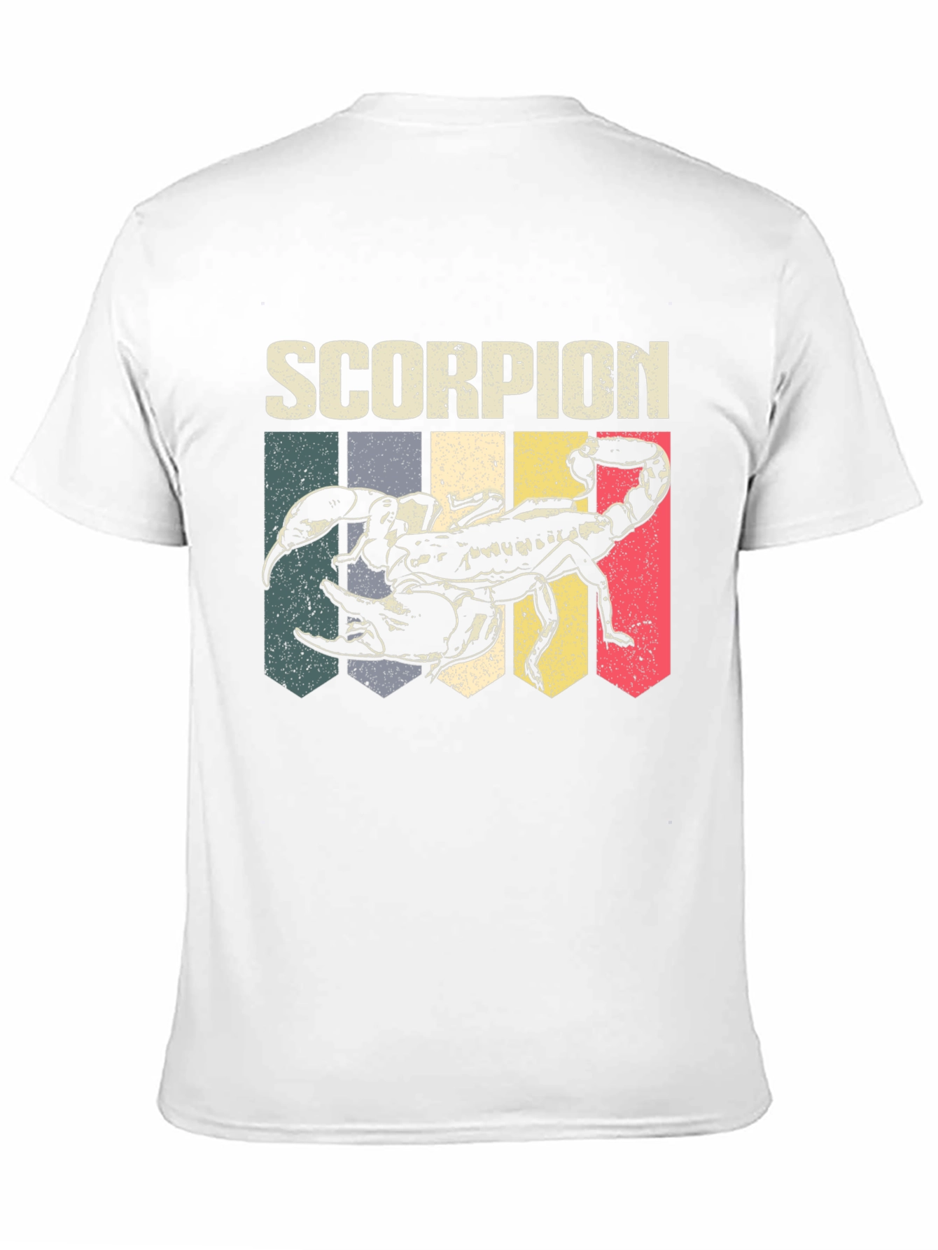 Retro Scorpion Graphic Tee - Black