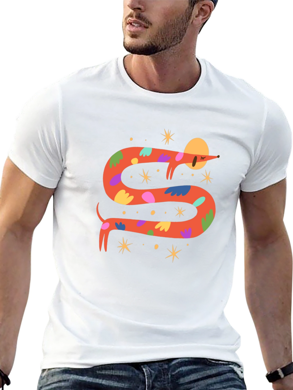 Long Dog Dreams T-Shirt - Fun Graphic Tee