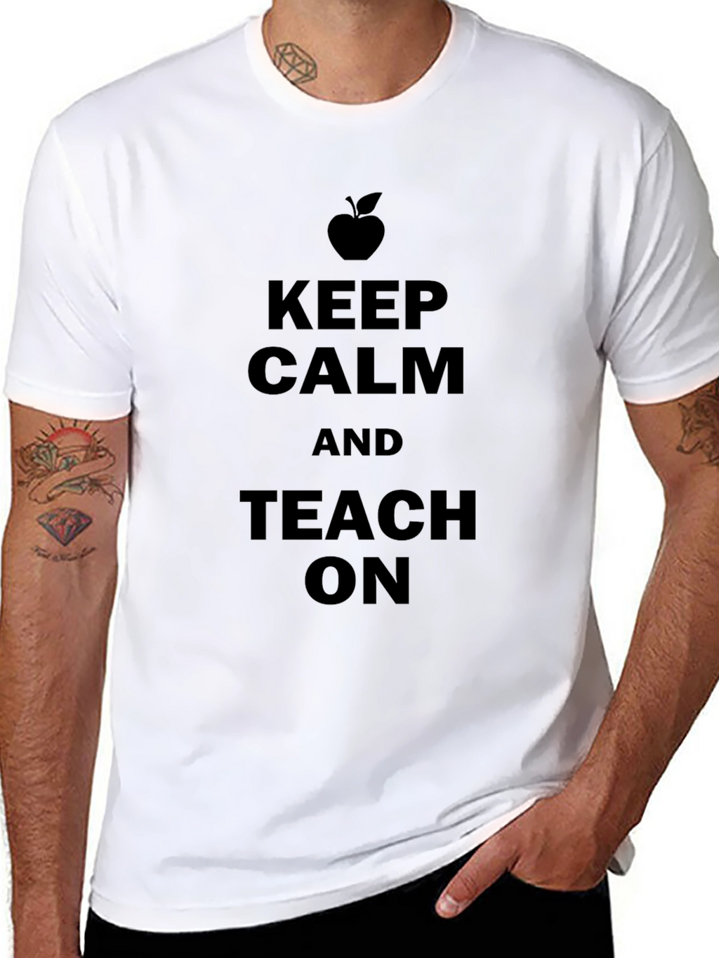 Keep Calm and Teach On T-Shirt