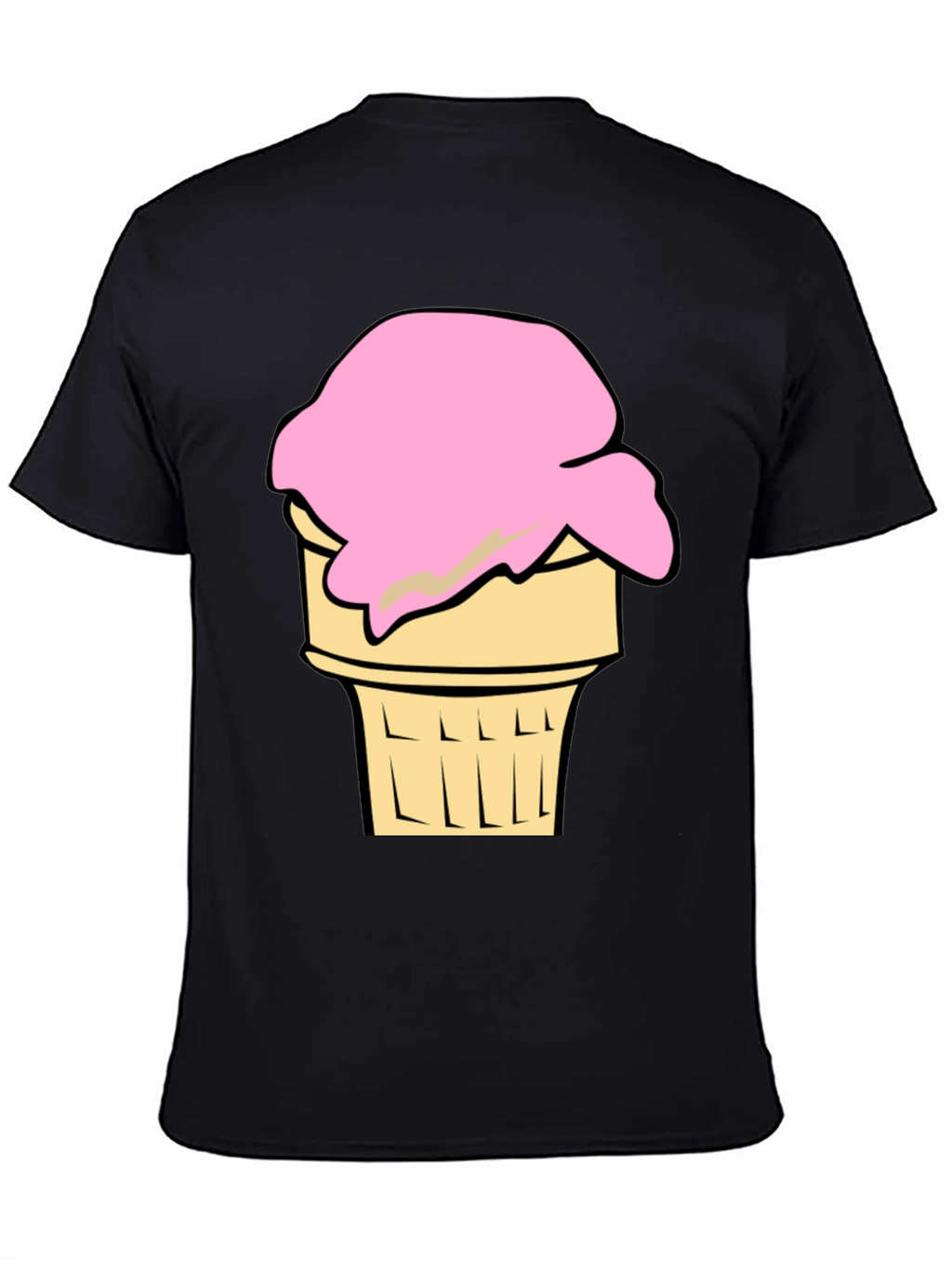 Ice Cream Cone Graphic Tee - Cool Summer Style