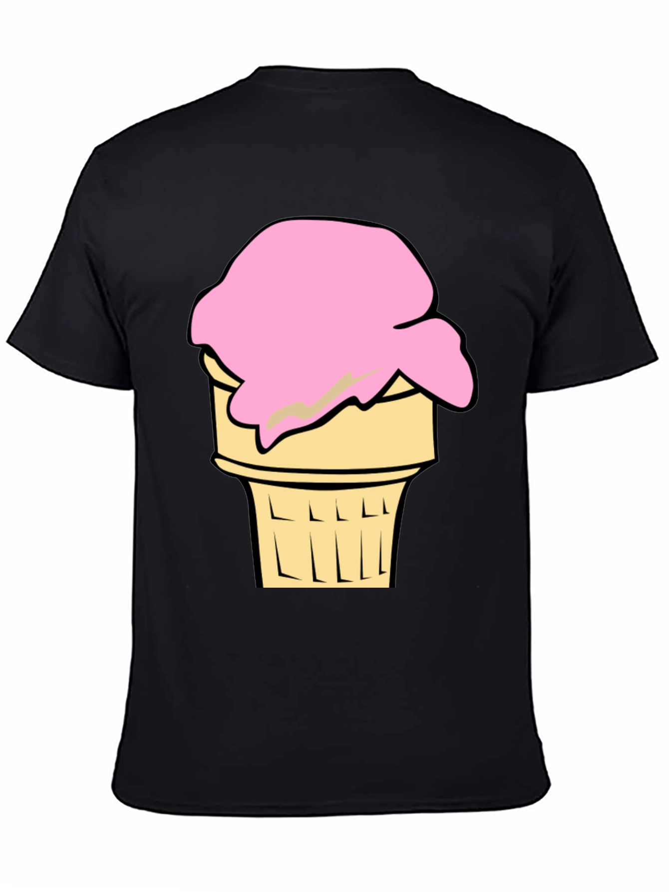 Ice Cream Cone Graphic Tee - Cool Summer Style