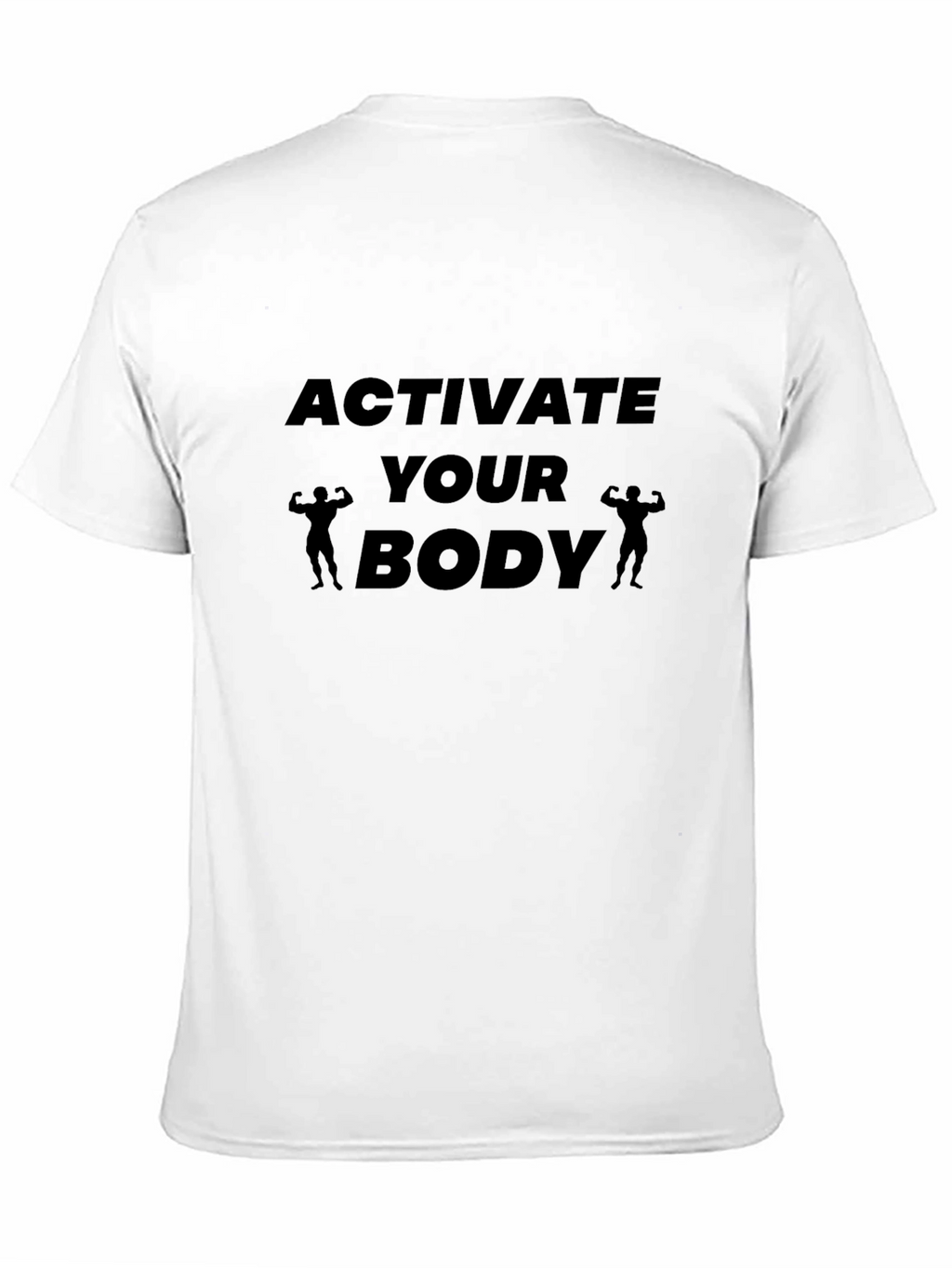 Activate Your Body Graphic Tee - Black