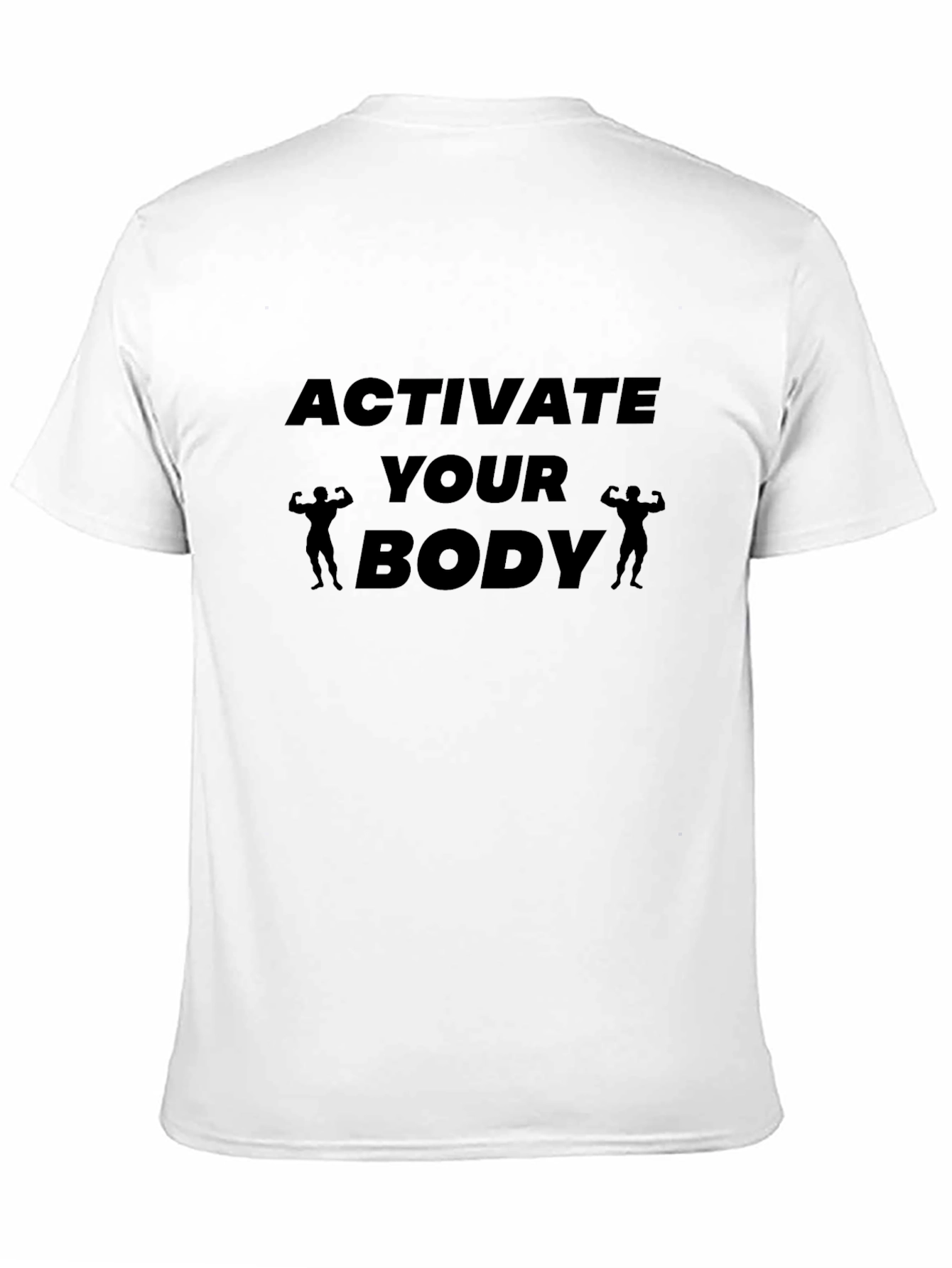Activate Your Body Graphic Tee - Black