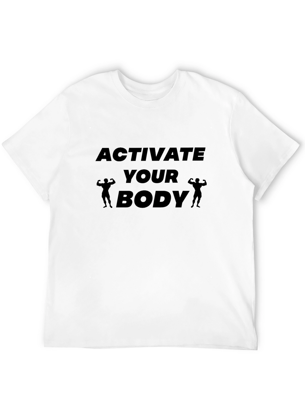 Activate Your Body Graphic Tee - Black
