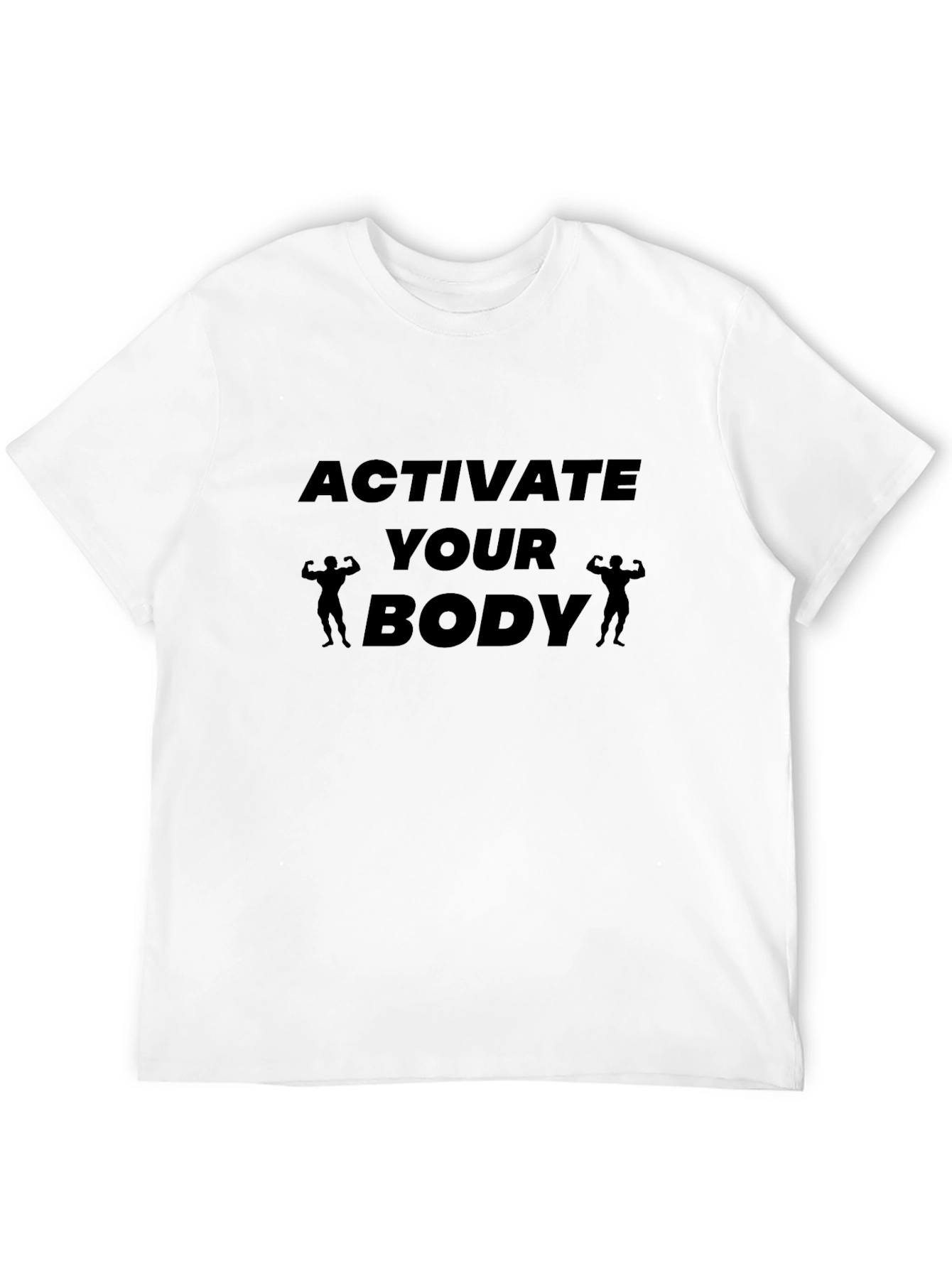 Activate Your Body Graphic Tee - Black