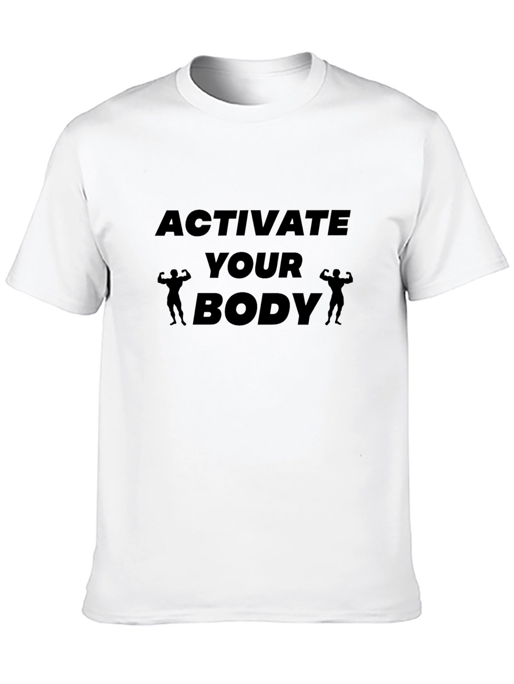 Activate Your Body Graphic Tee - Black