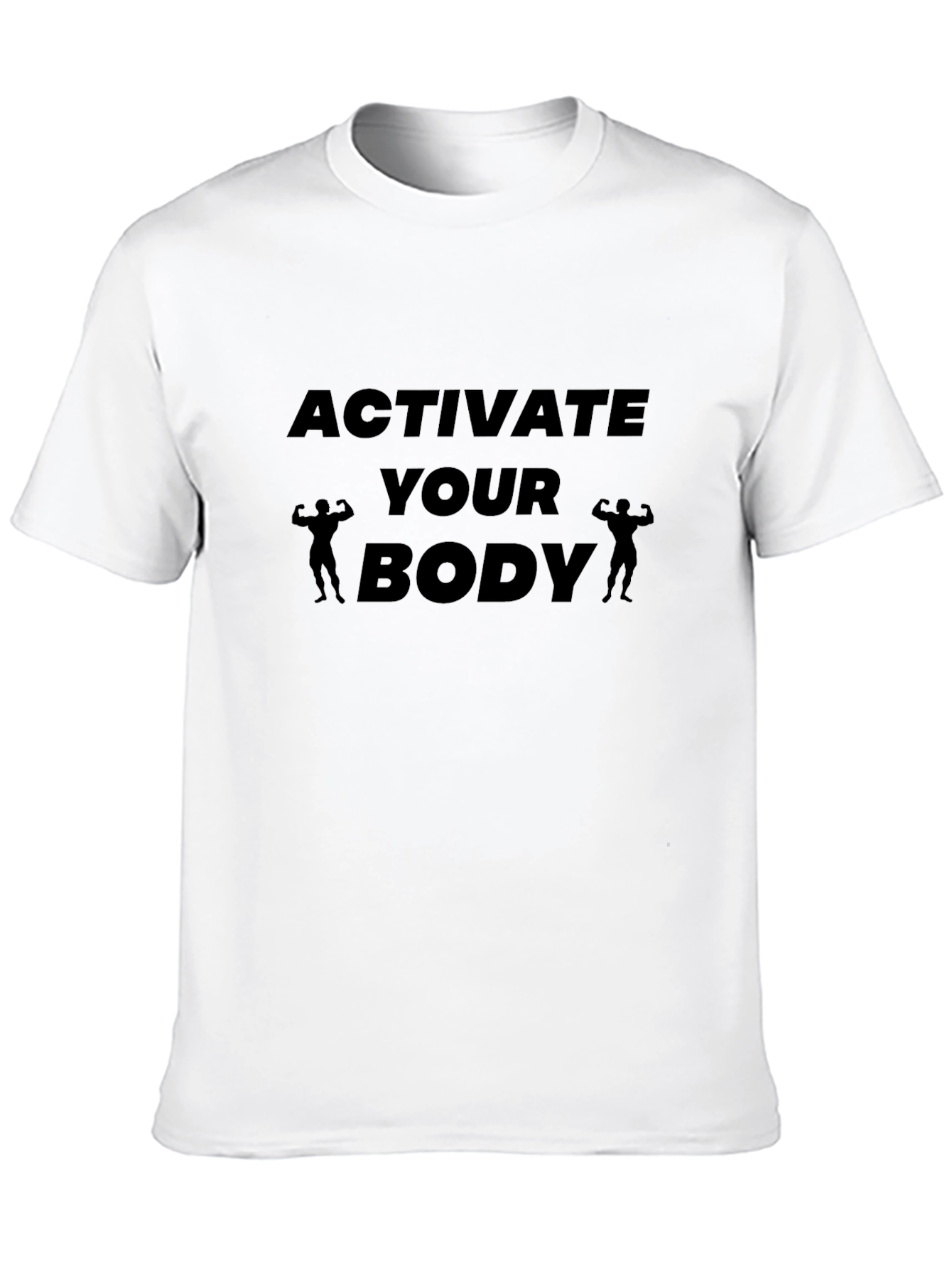Activate Your Body Graphic Tee - Black