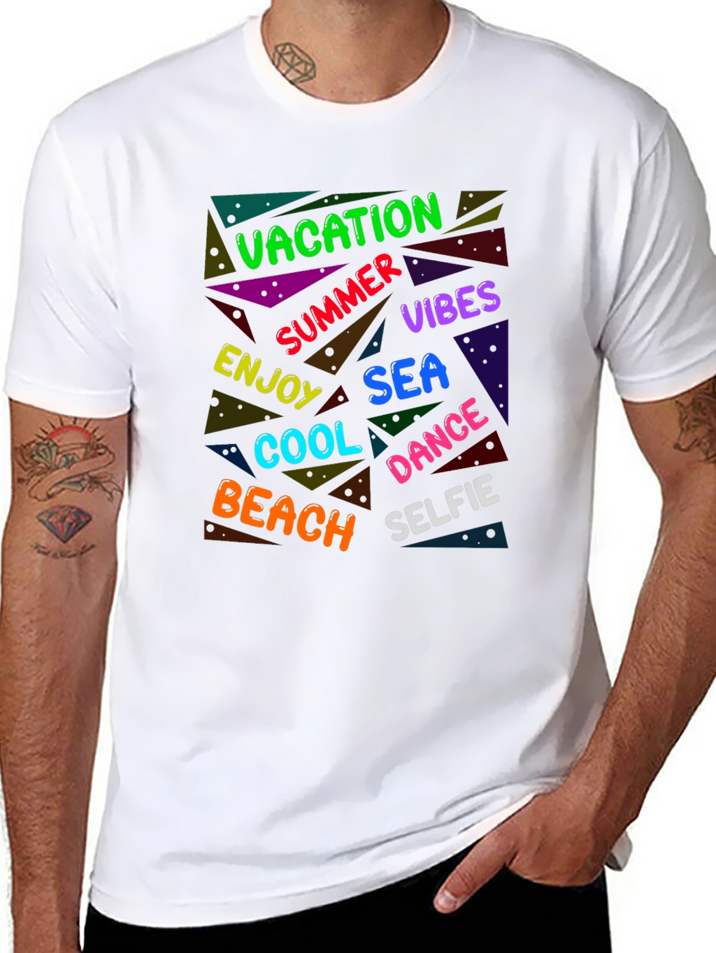 Vacation Vibes Graphic Tee - Summer Fun!