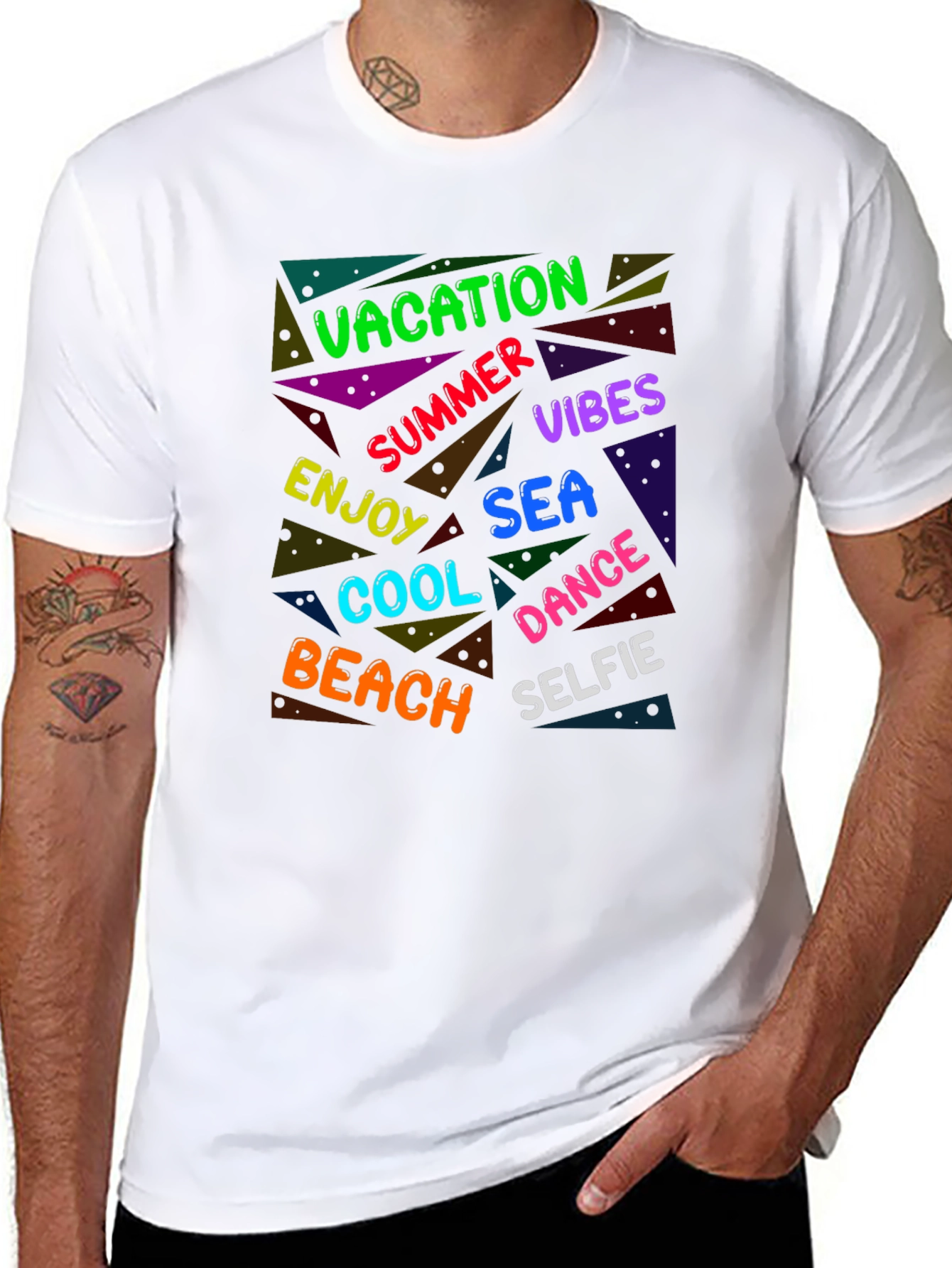 Vacation Vibes Graphic Tee - Summer Fun!